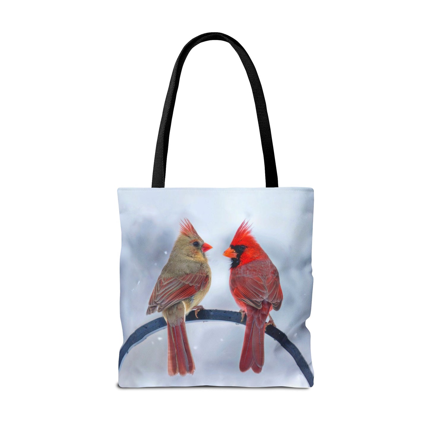 Cardinal Love Tote Bag - Nature-Inspired Eco-Friendly Carryall