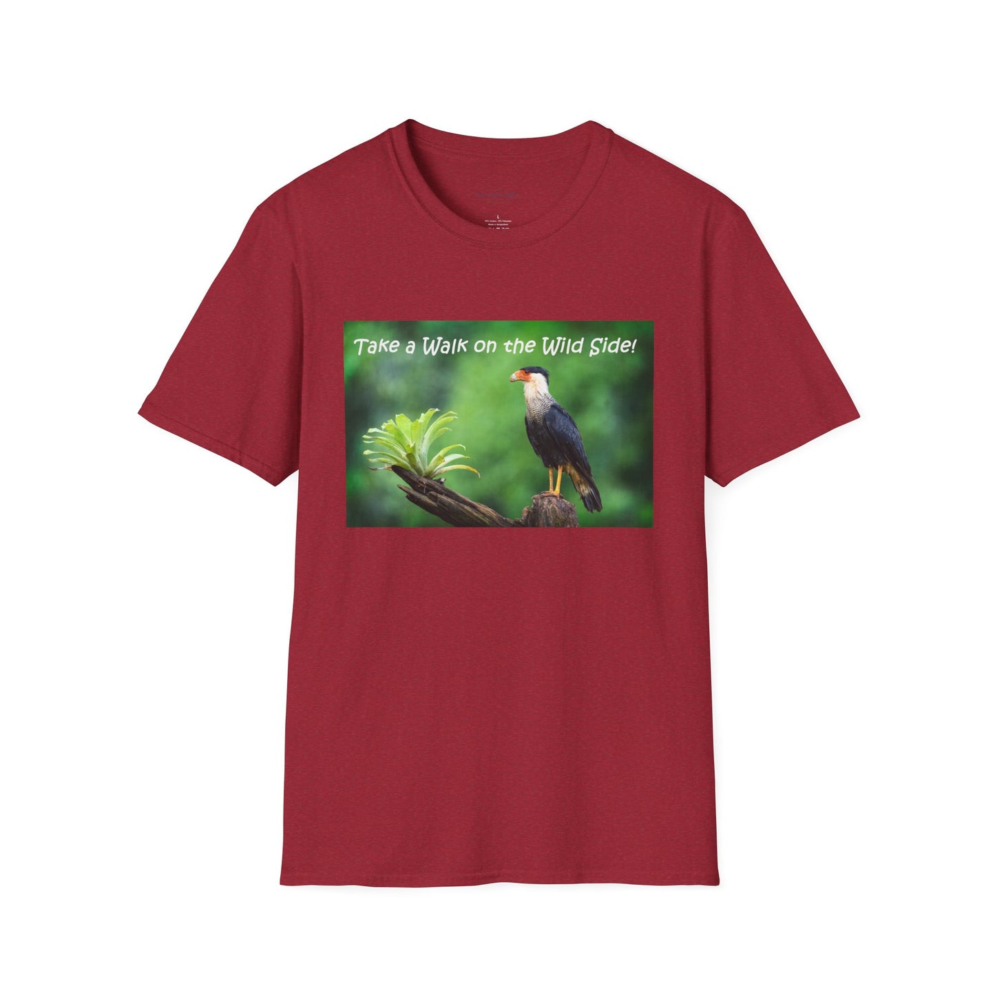 Costa Rican Caracara in a tree - T-Shirt