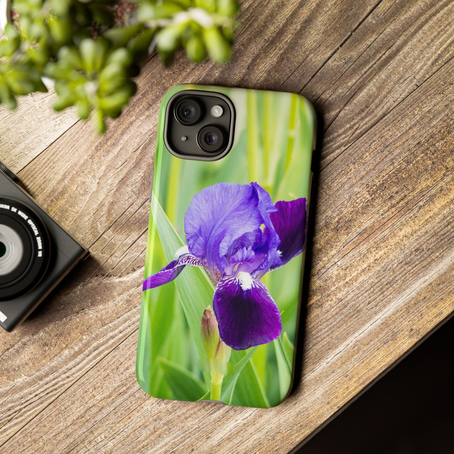 Purple Iris - Tough Phone Case