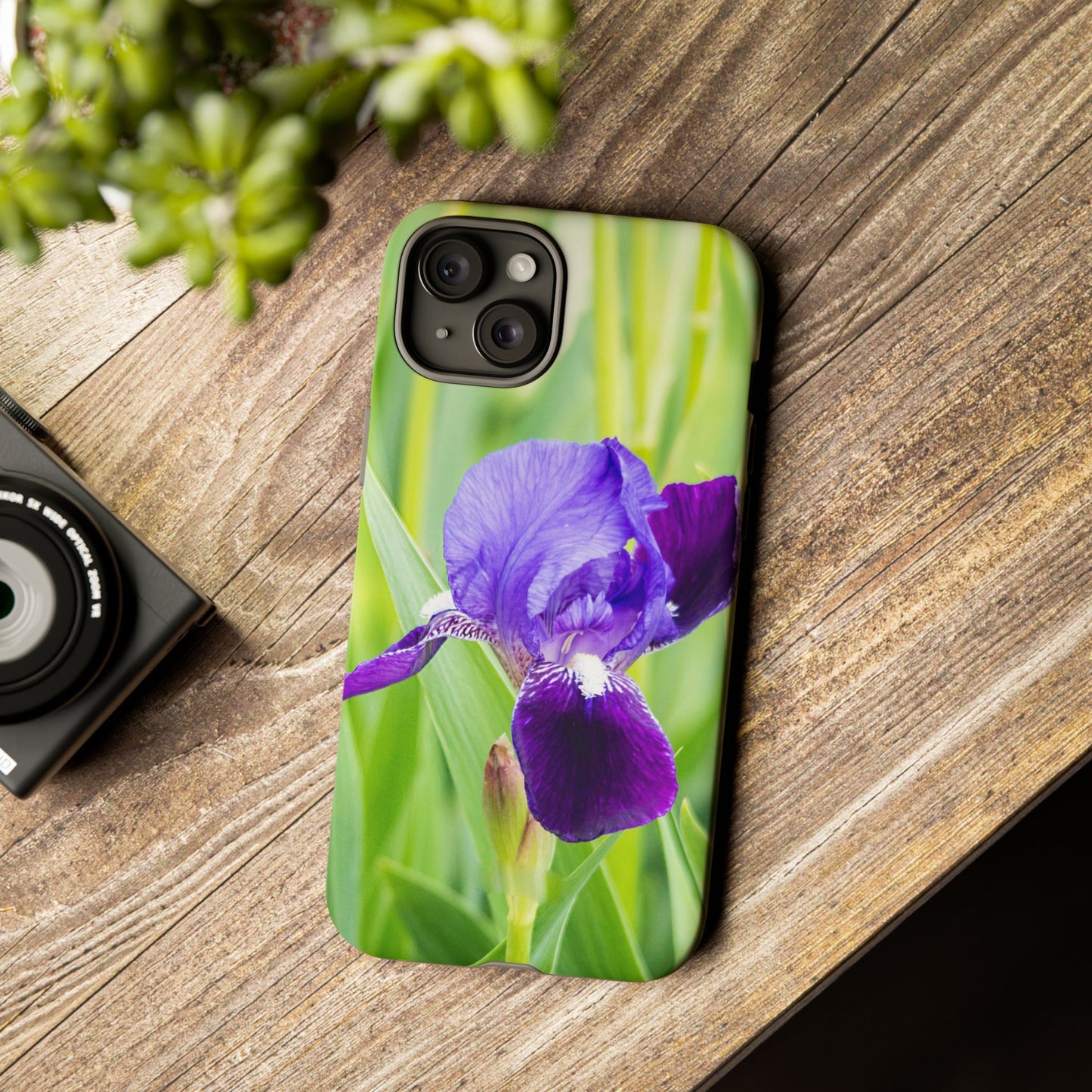 Purple Iris - Tough Phone Case