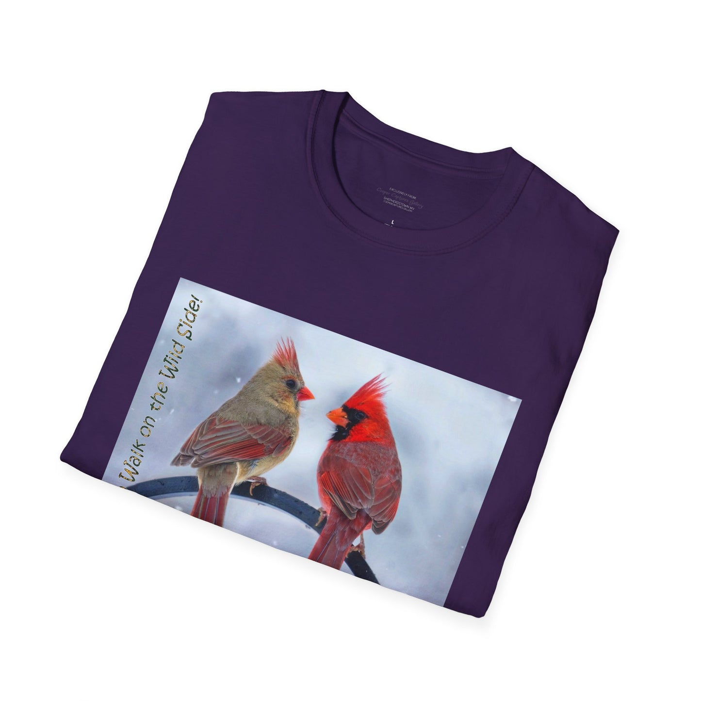 Cardinal Pair's "Snowy Chat" - T-shirt