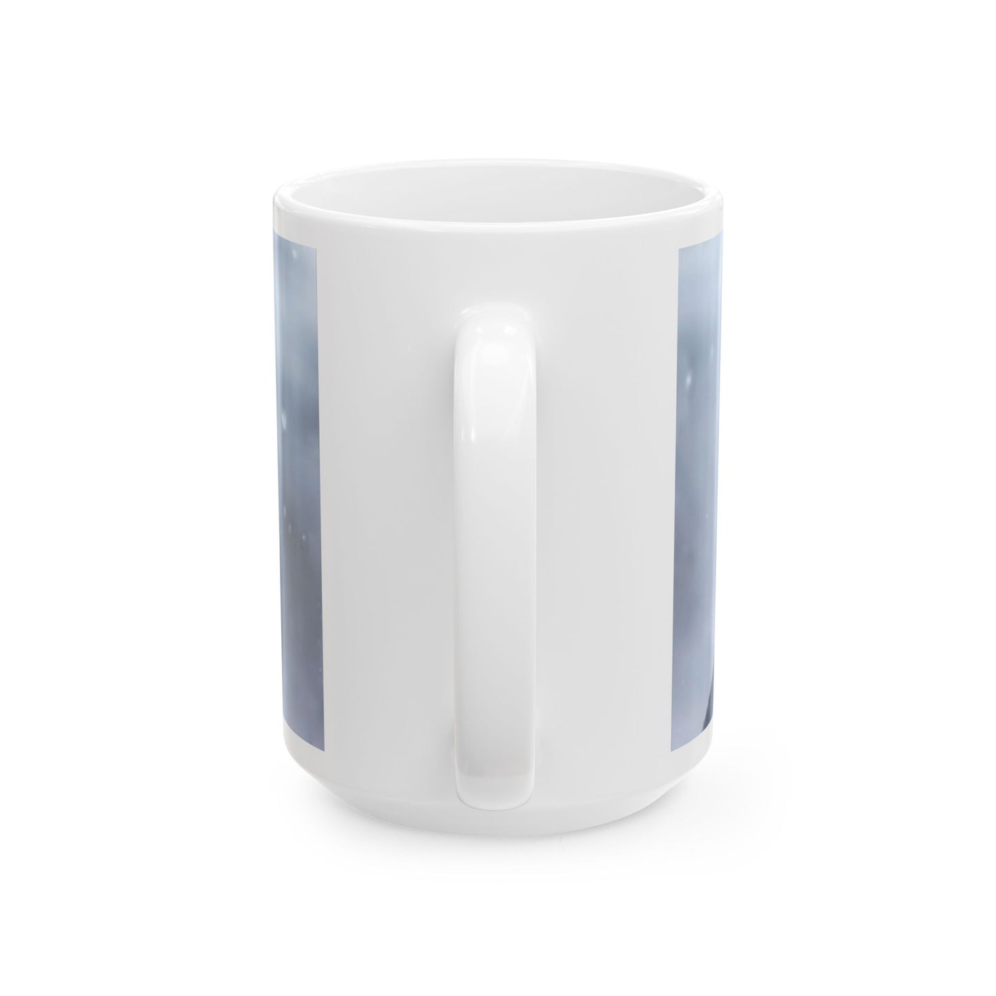 Cardinal Pair - White interior mug