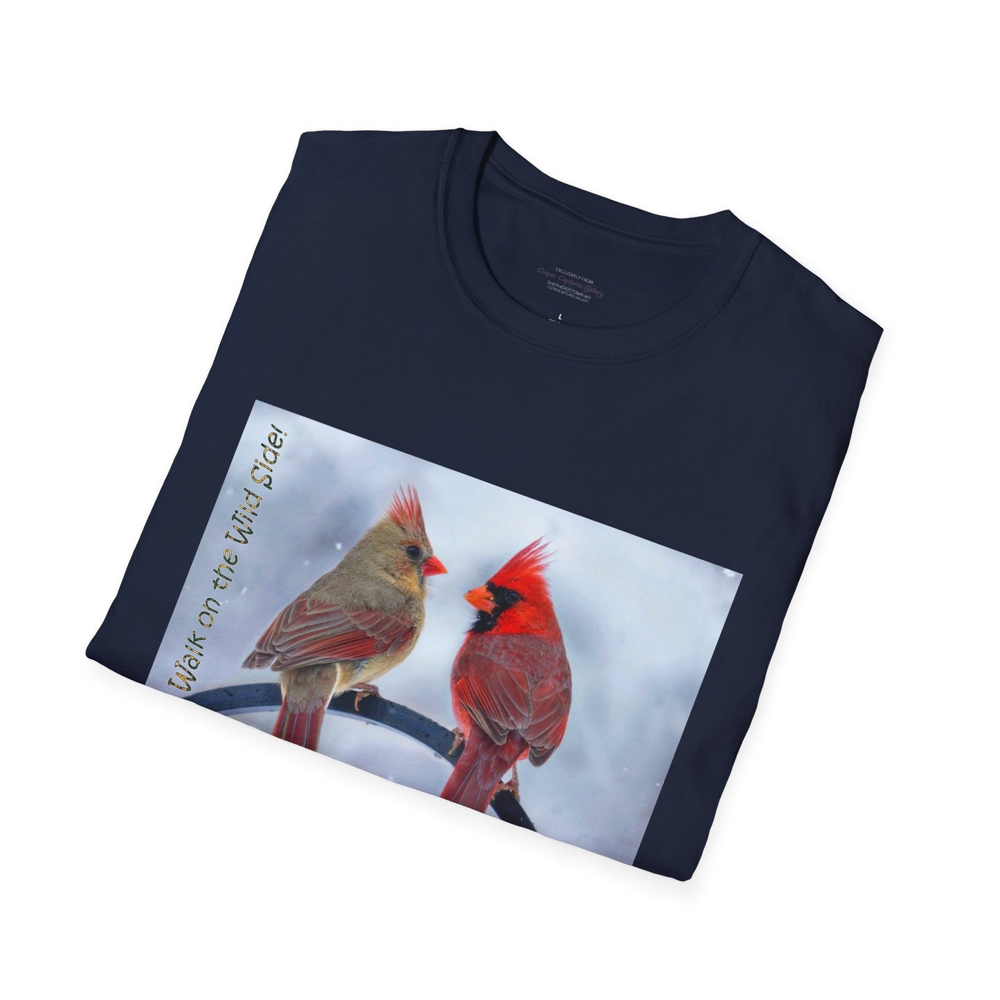 Cardinal Pair's "Snowy Chat" - T-shirt