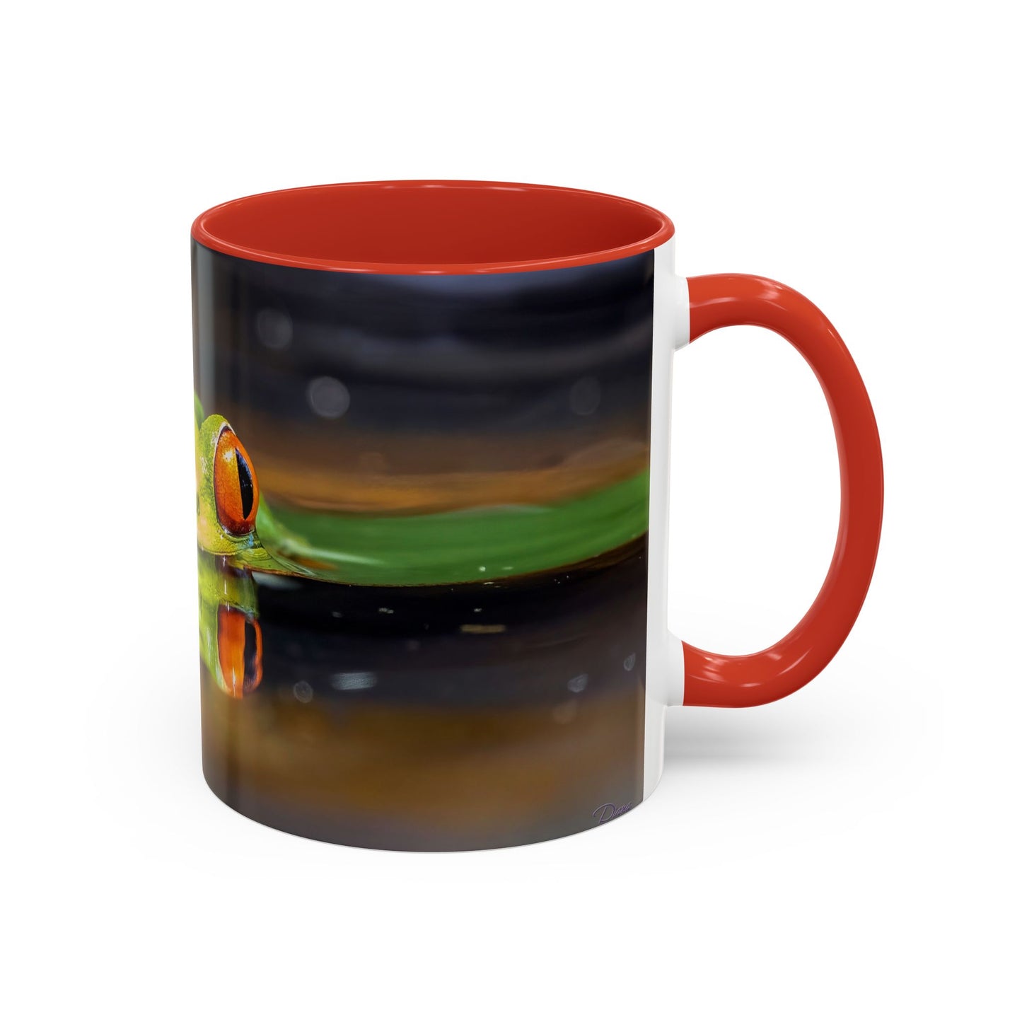 Red-Eyed Tree Frog - Variable color interior mug