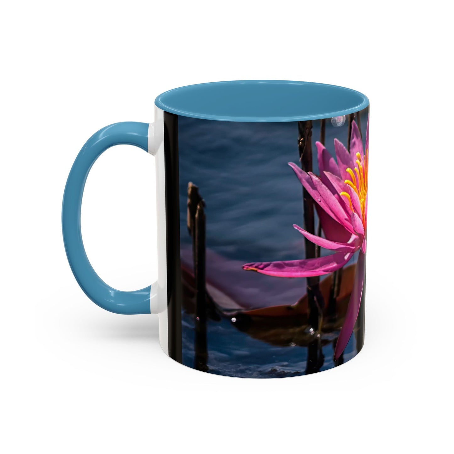 Water Lily - Variable color interior mug