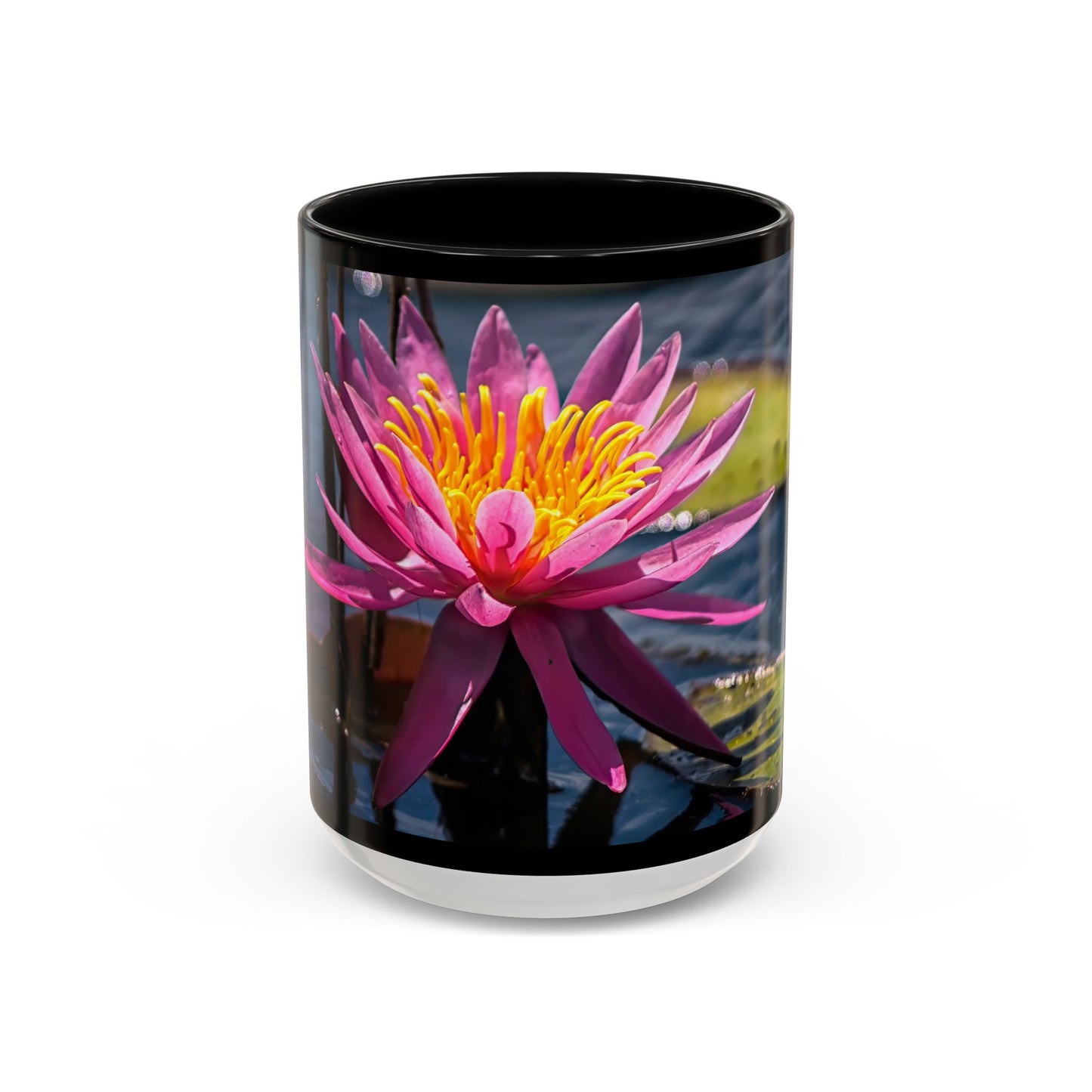 Water Lily - Variable color interior mug