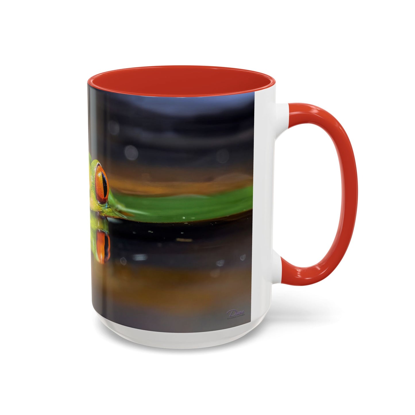 Red-Eyed Tree Frog - Variable color interior mug
