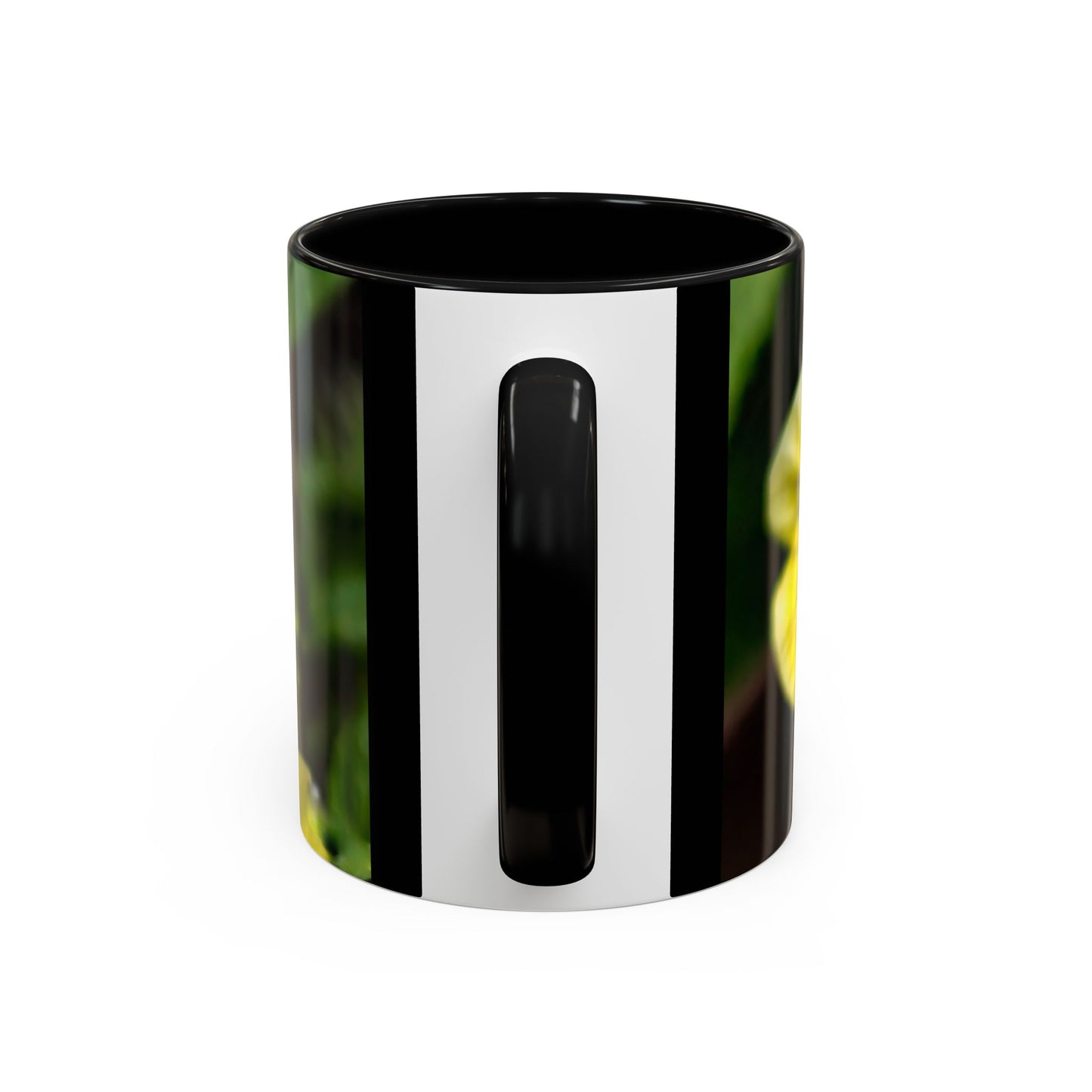 Pansies - Variable color interior mug