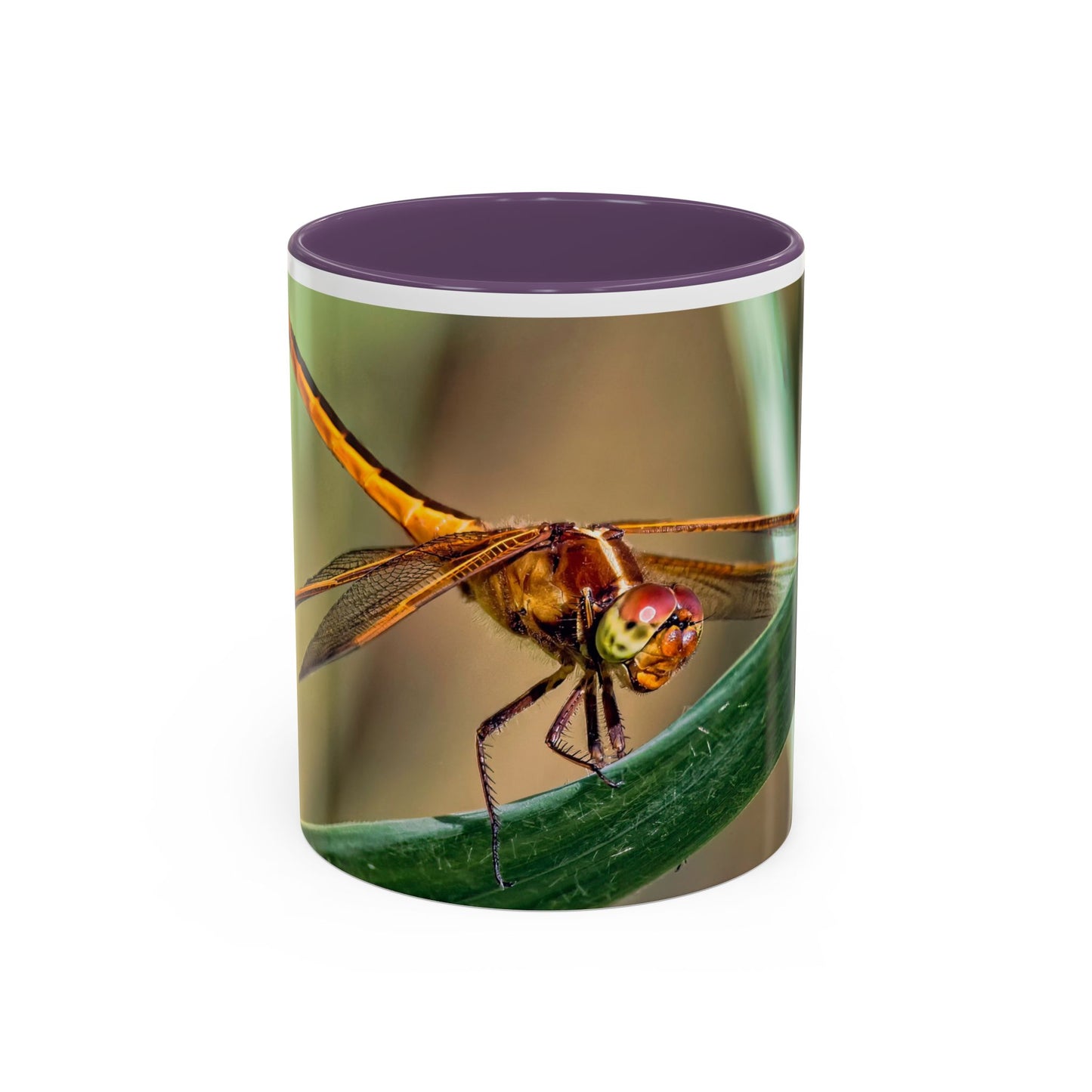 Dragonfly - Variable interior color mug