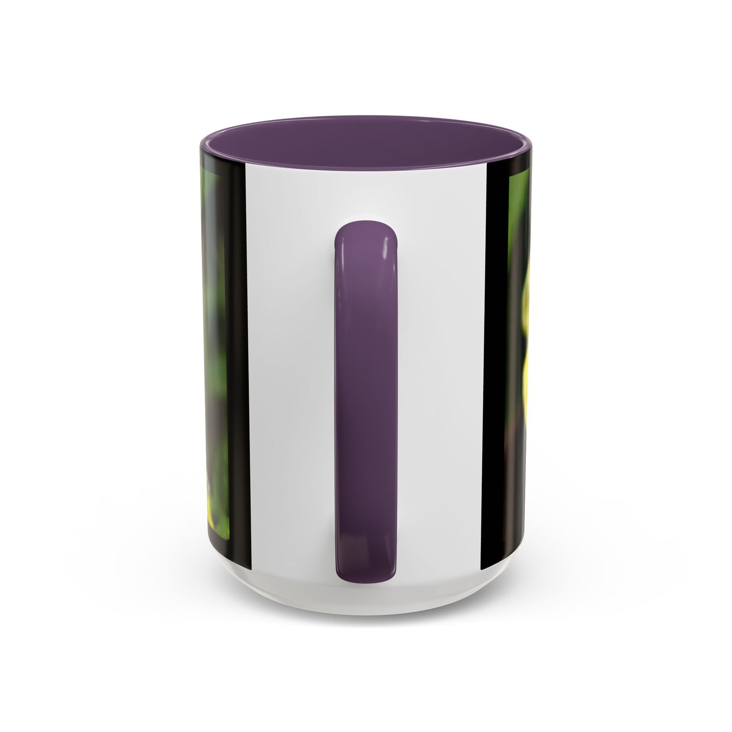 Pansies - Variable color interior mug