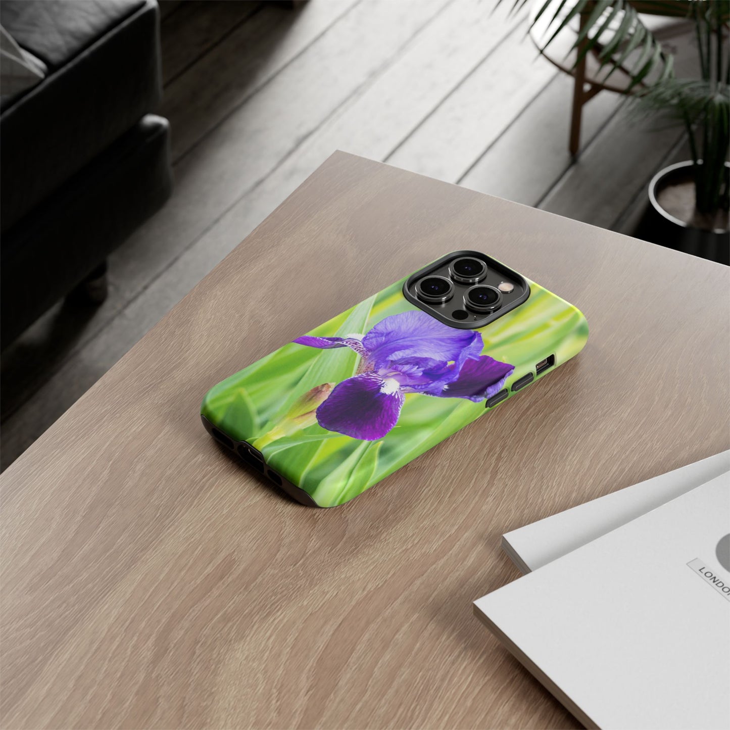 Purple Iris - Tough Phone Case