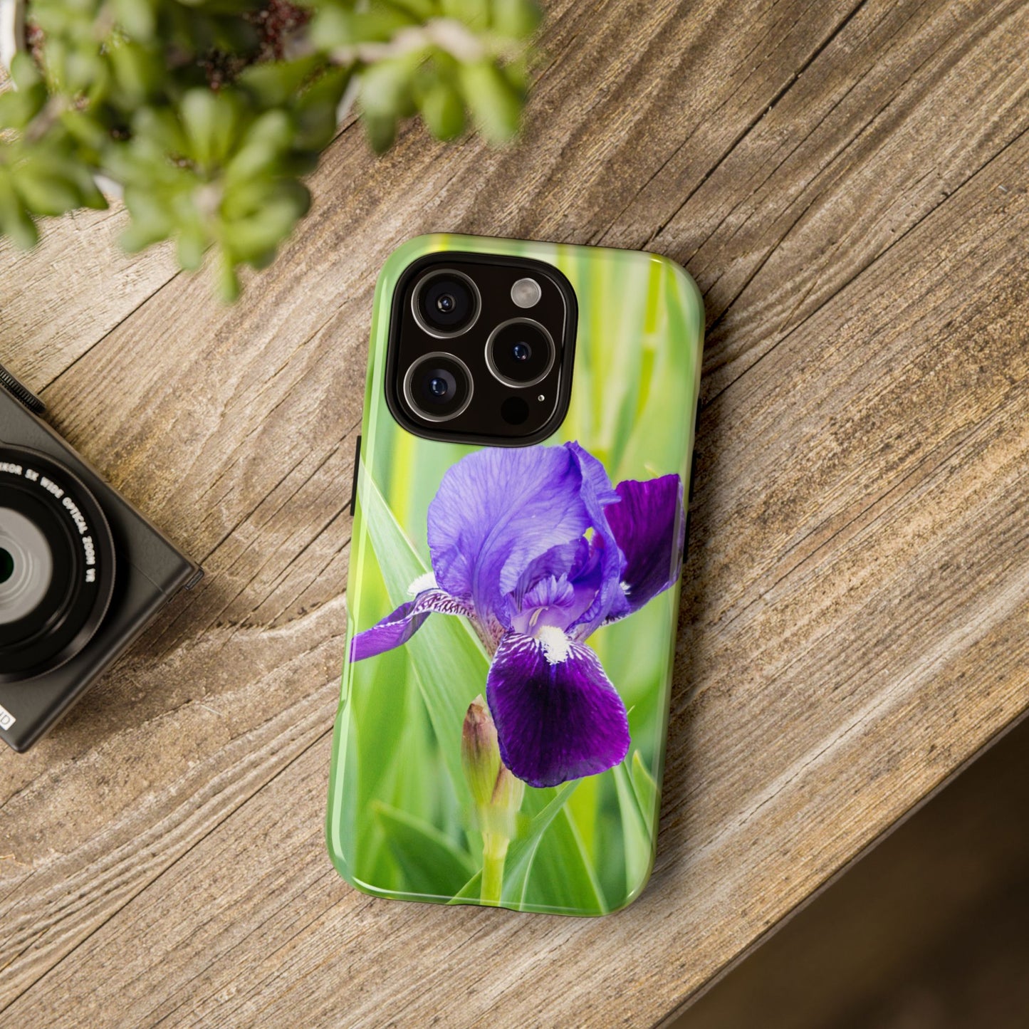 Purple Iris - Tough Phone Case