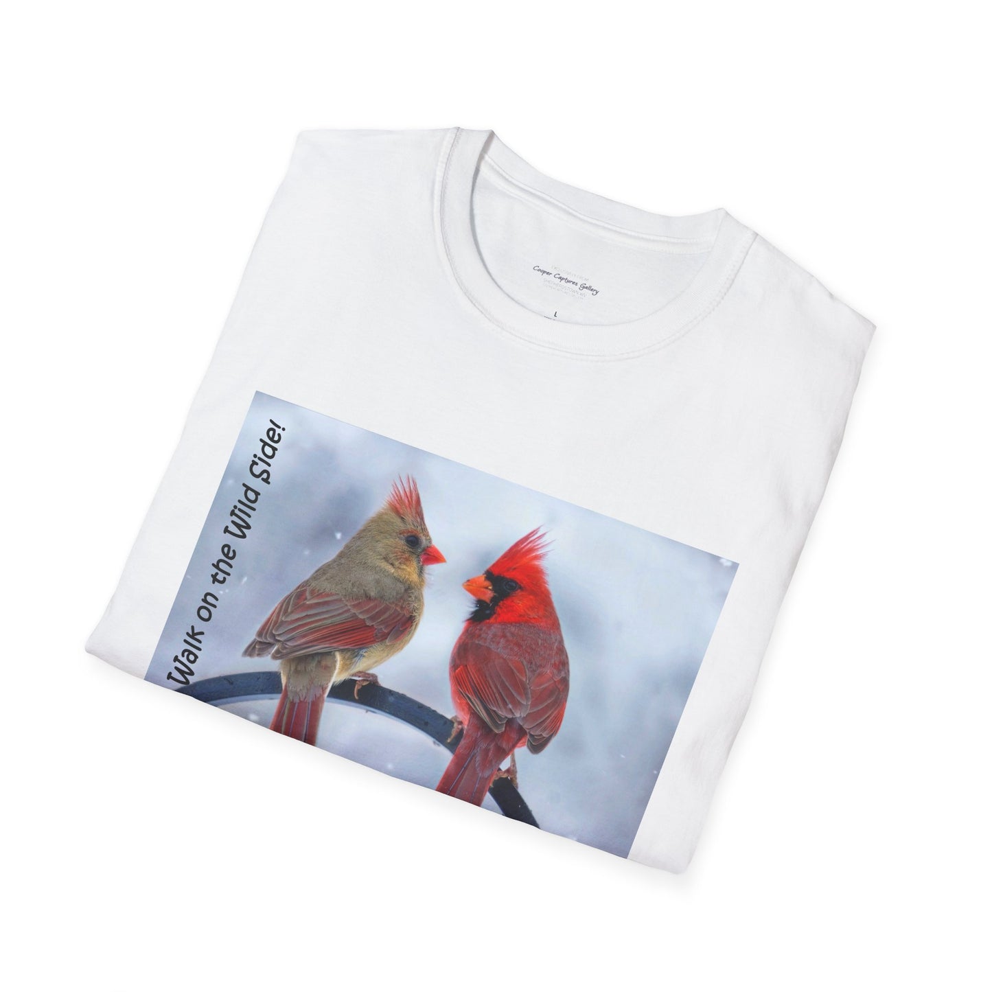 Cardinal Pair's "Snowy Chat" - T-shirt