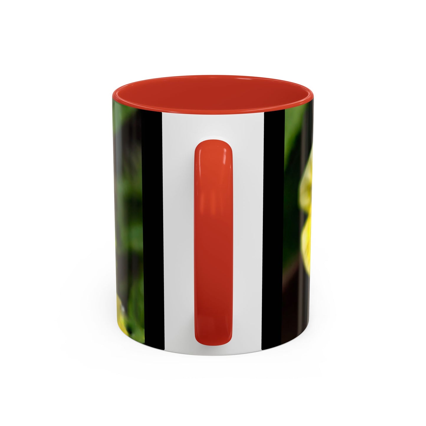 Pansies - Variable color interior mug