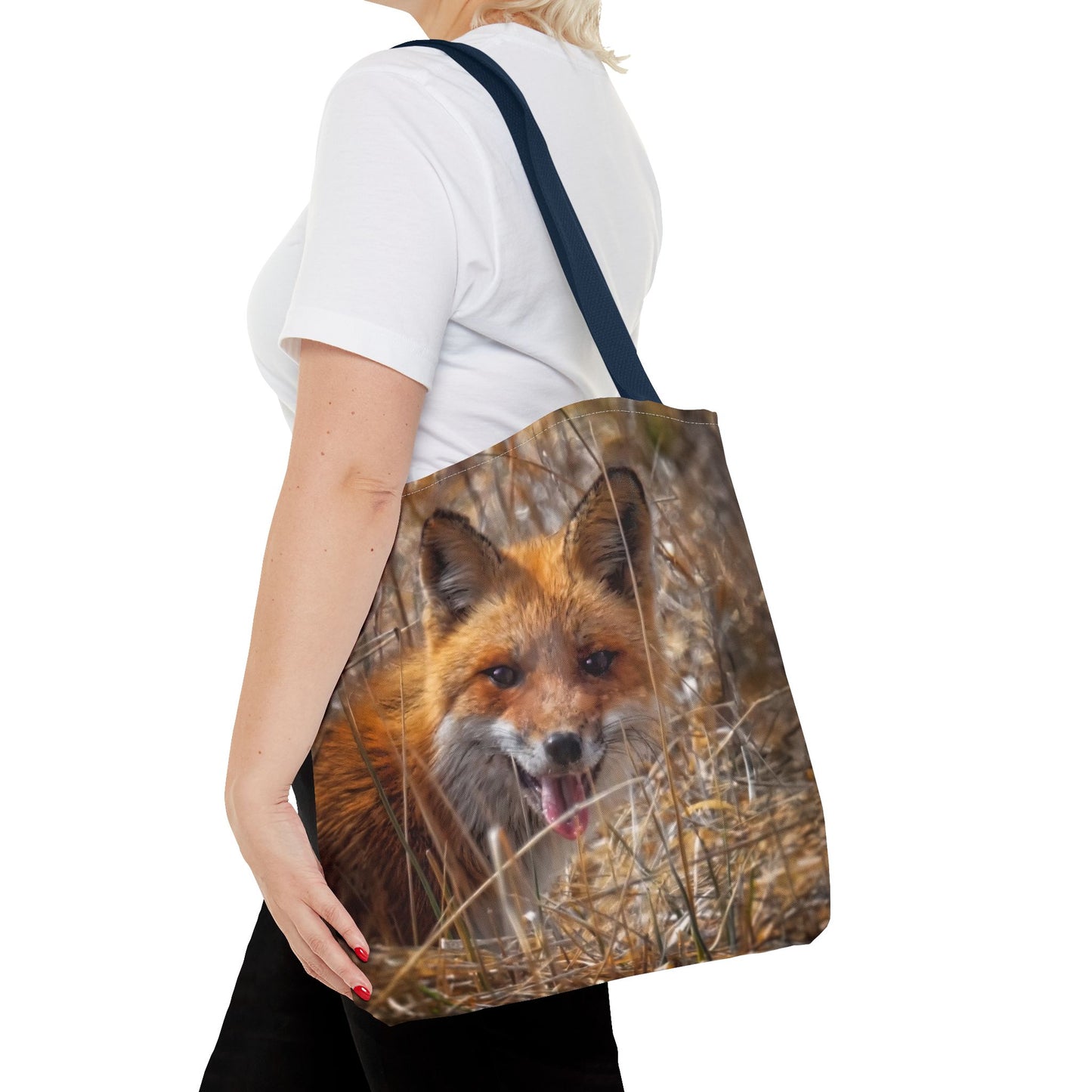 Wild Fox Tote Bag - Nature-Inspired Eco-Friendly Shopping Bag