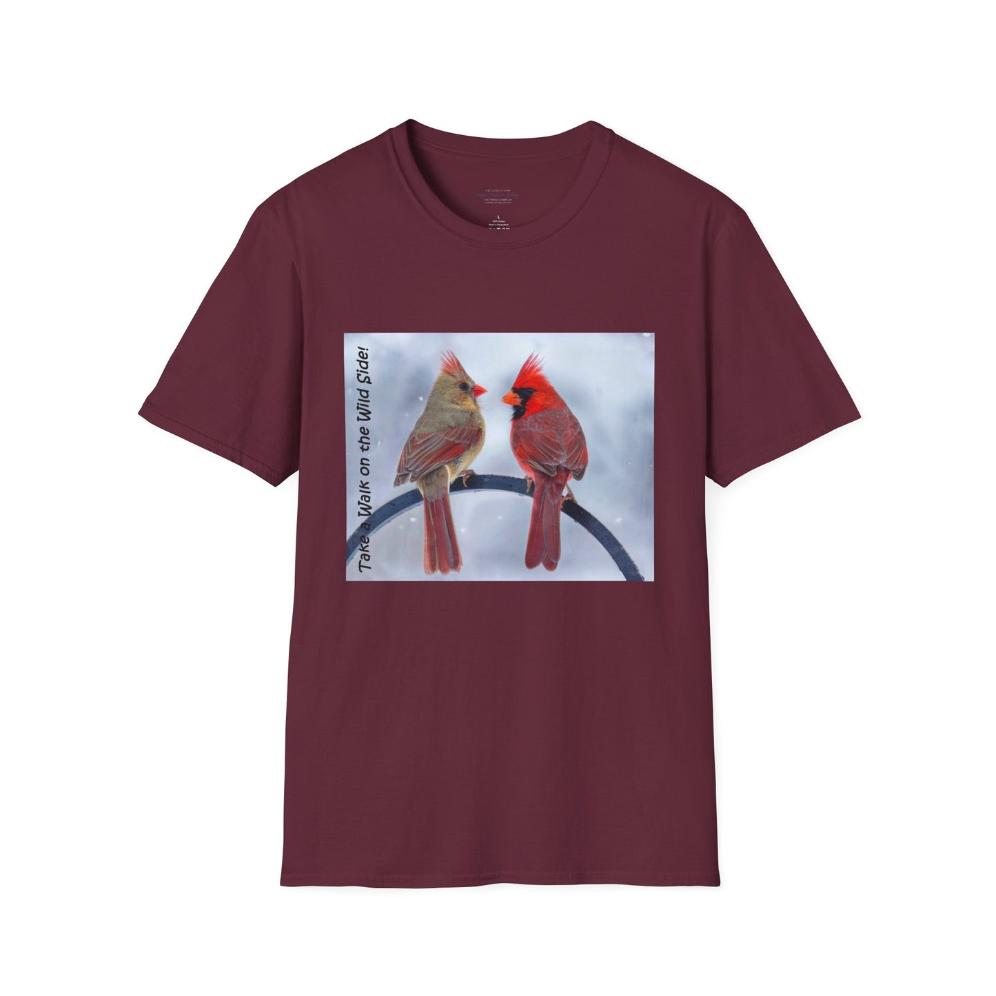 Cardinal Pair's "Snowy Chat" - T-shirt