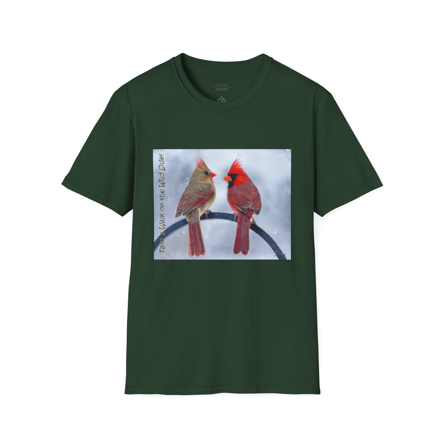 Cardinal Pair's "Snowy Chat" - T-shirt