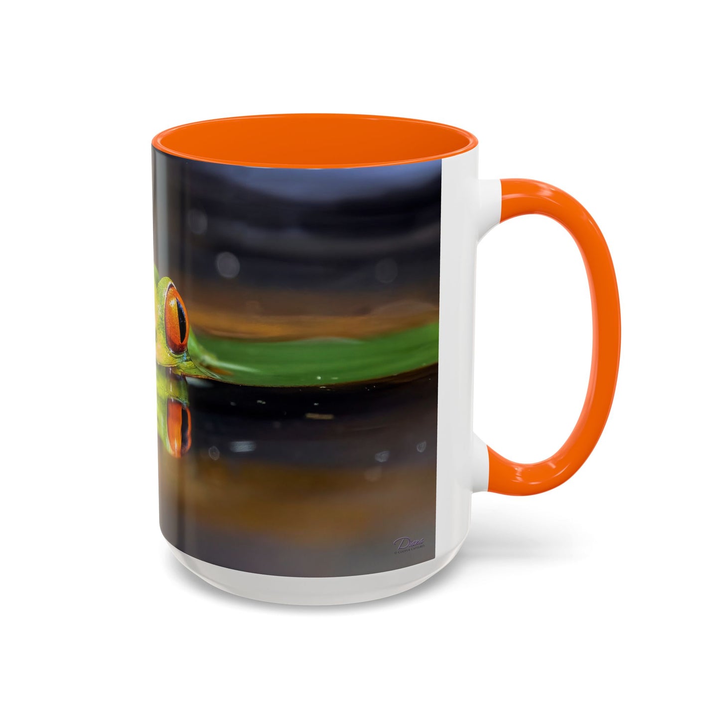 Red-Eyed Tree Frog - Variable color interior mug