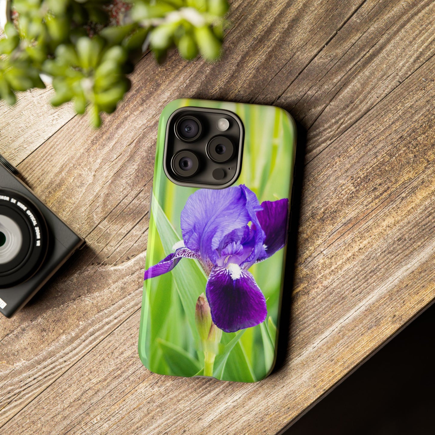 Purple Iris - Tough Phone Case