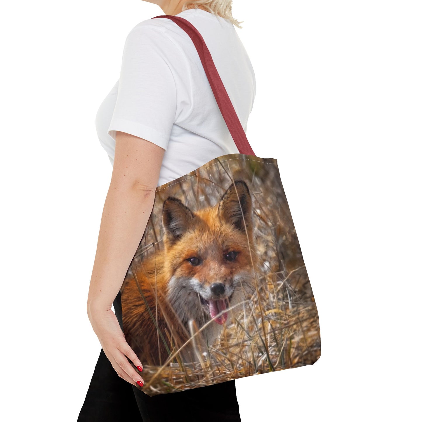 Wild Fox Tote Bag - Nature-Inspired Eco-Friendly Shopping Bag