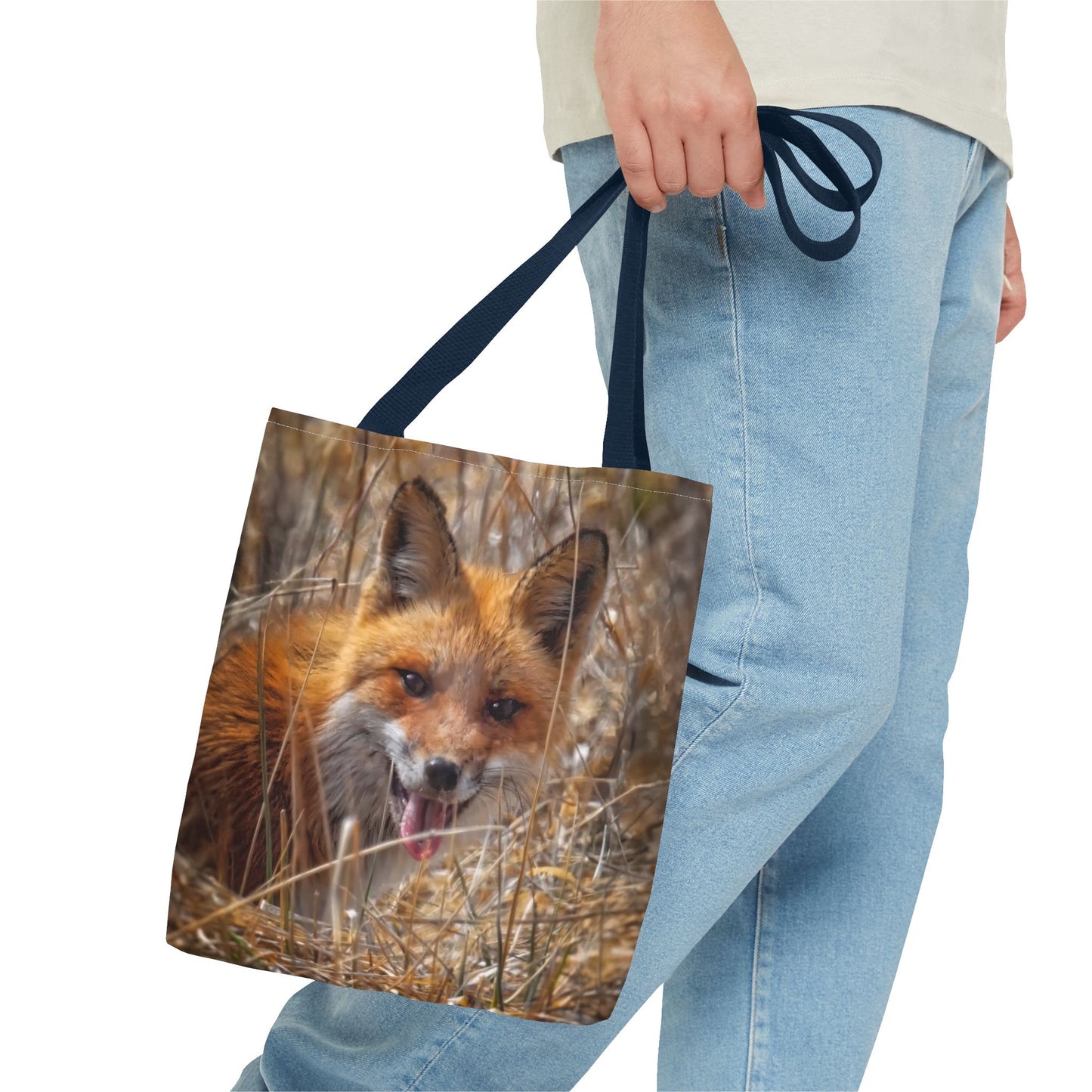 Wild Fox Tote Bag - Nature-Inspired Eco-Friendly Shopping Bag