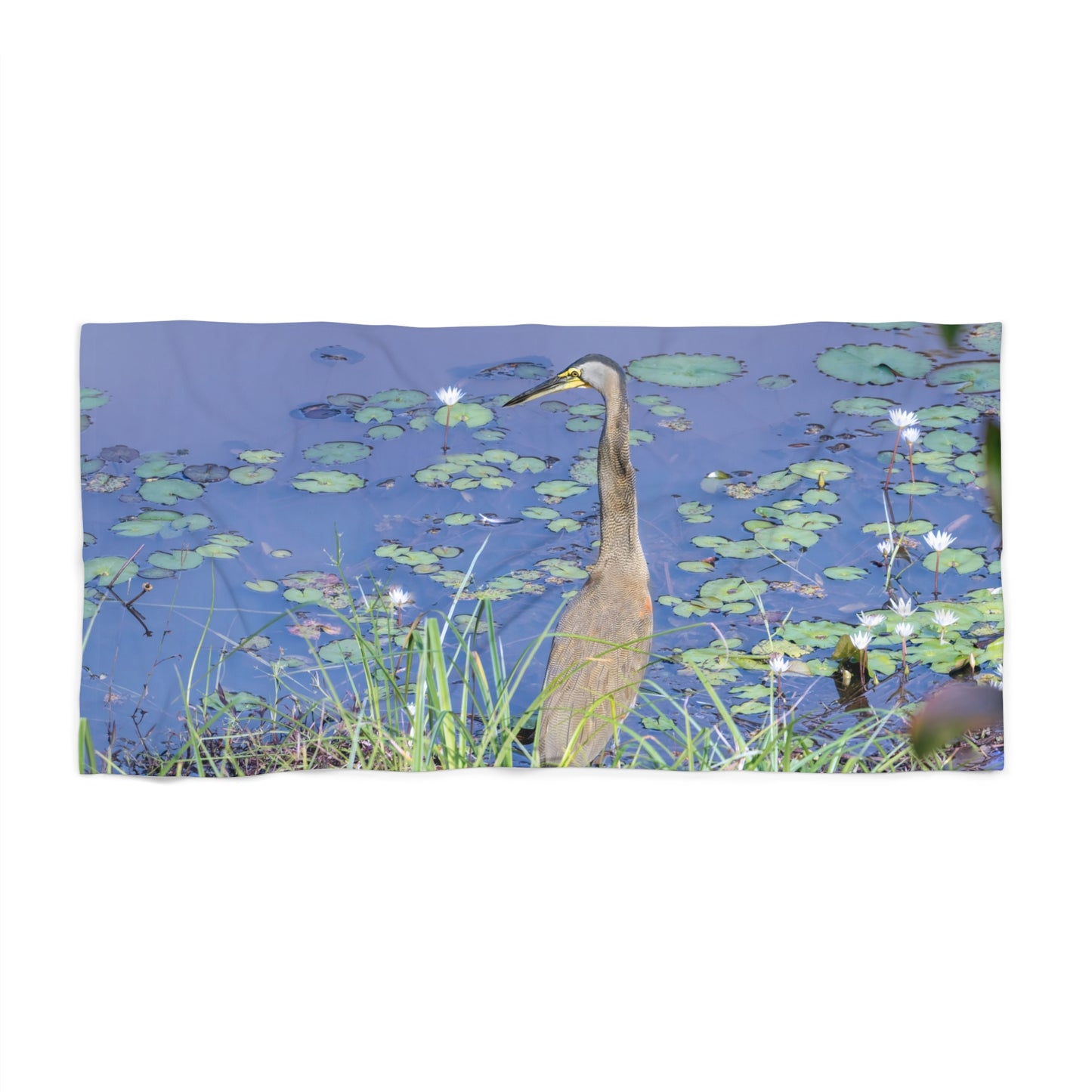 Heron Paradise Beach Towel