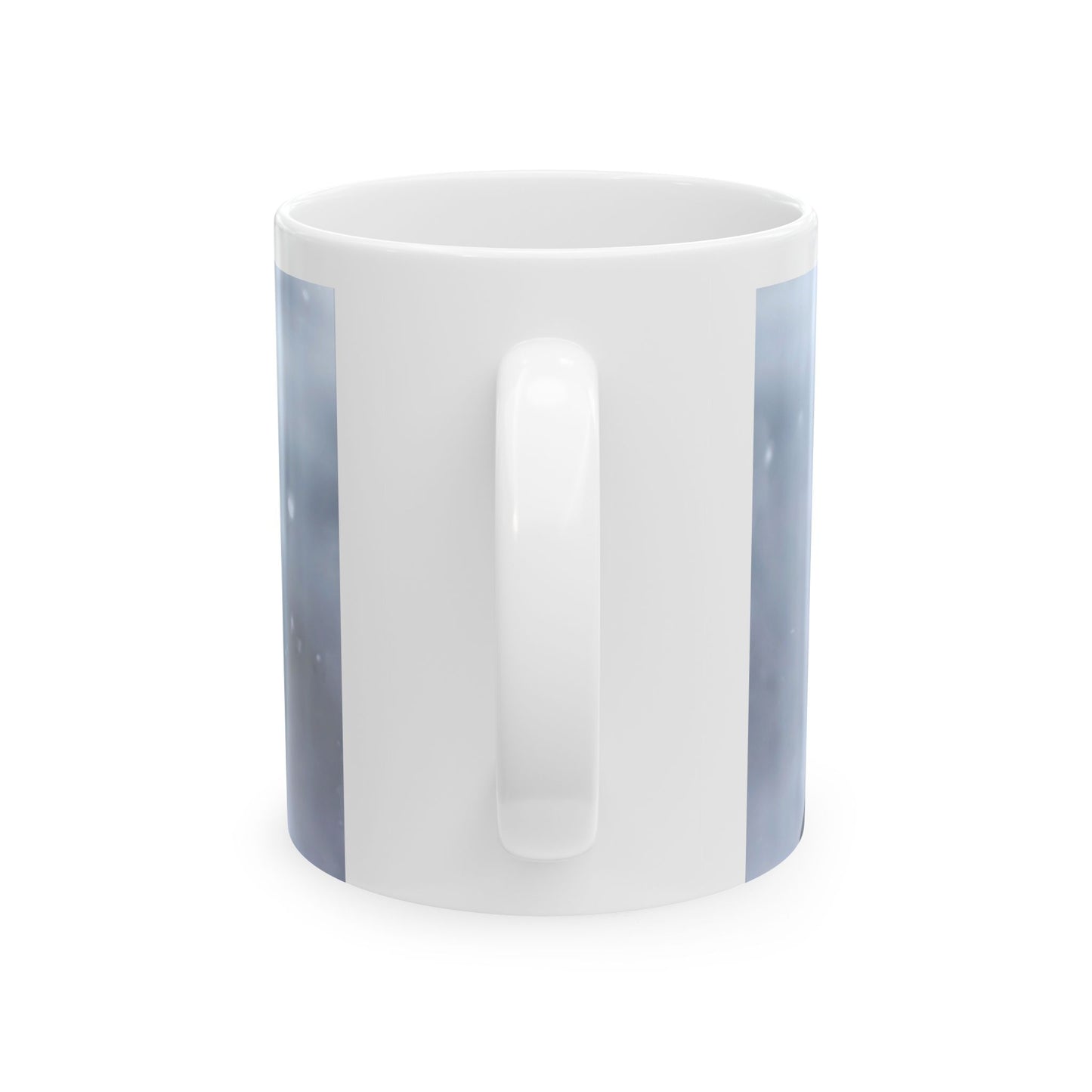 Cardinal Pair - White interior mug