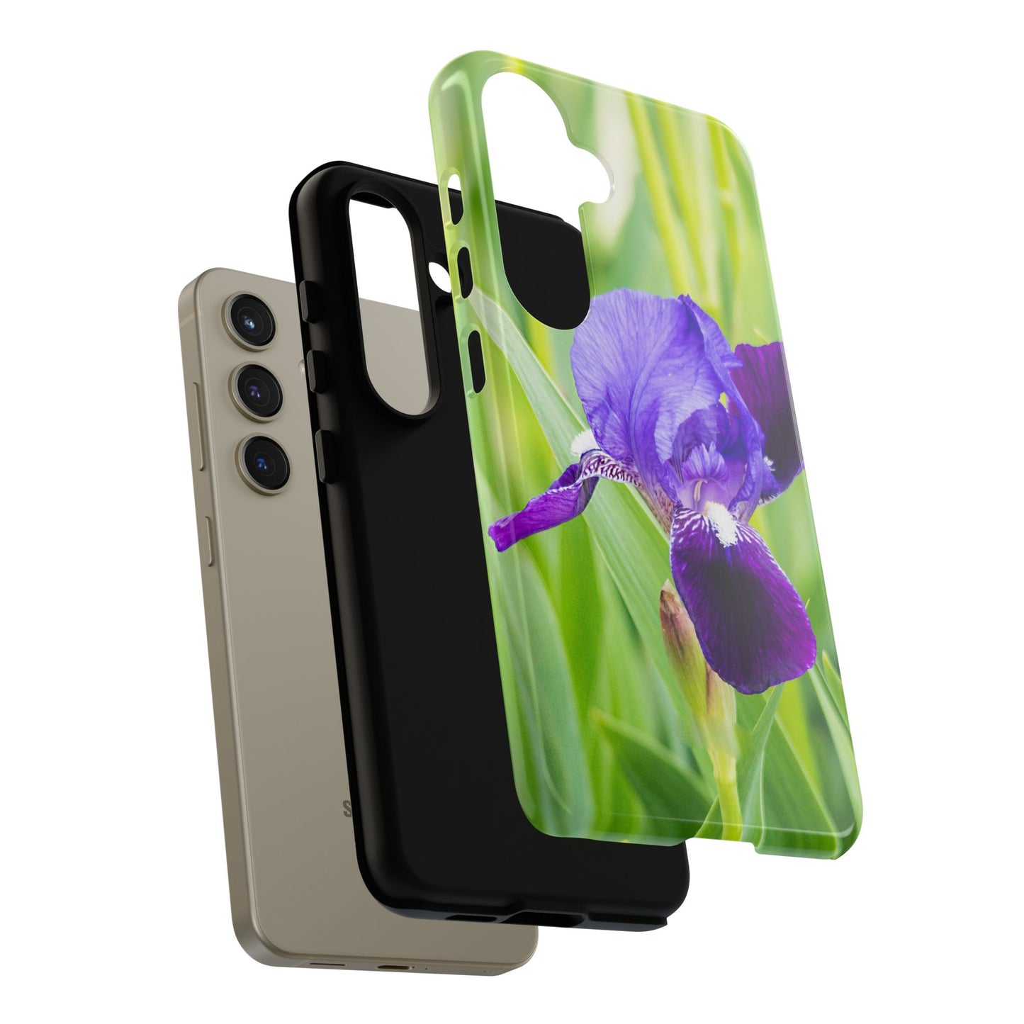 Purple Iris - Tough Phone Case