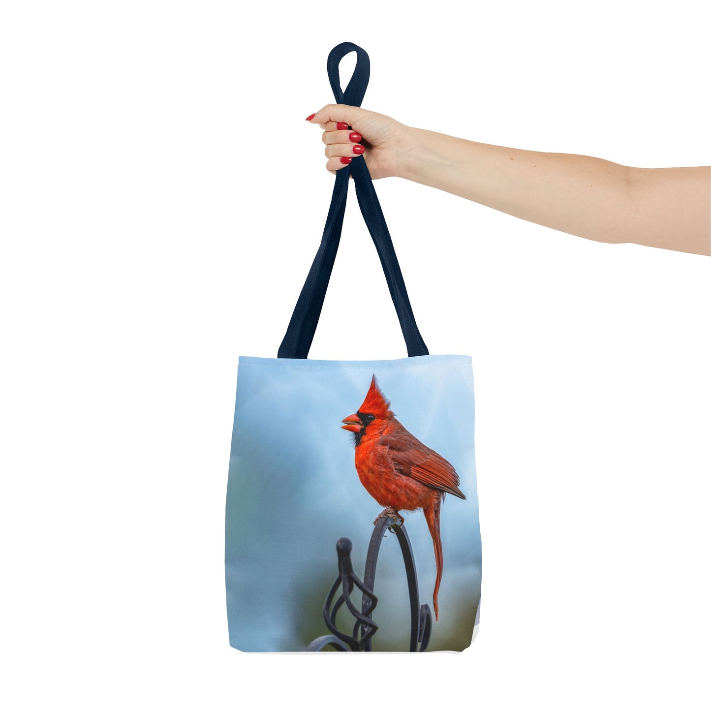 Cardinal Love Tote Bag - Nature-Inspired Eco-Friendly Carryall