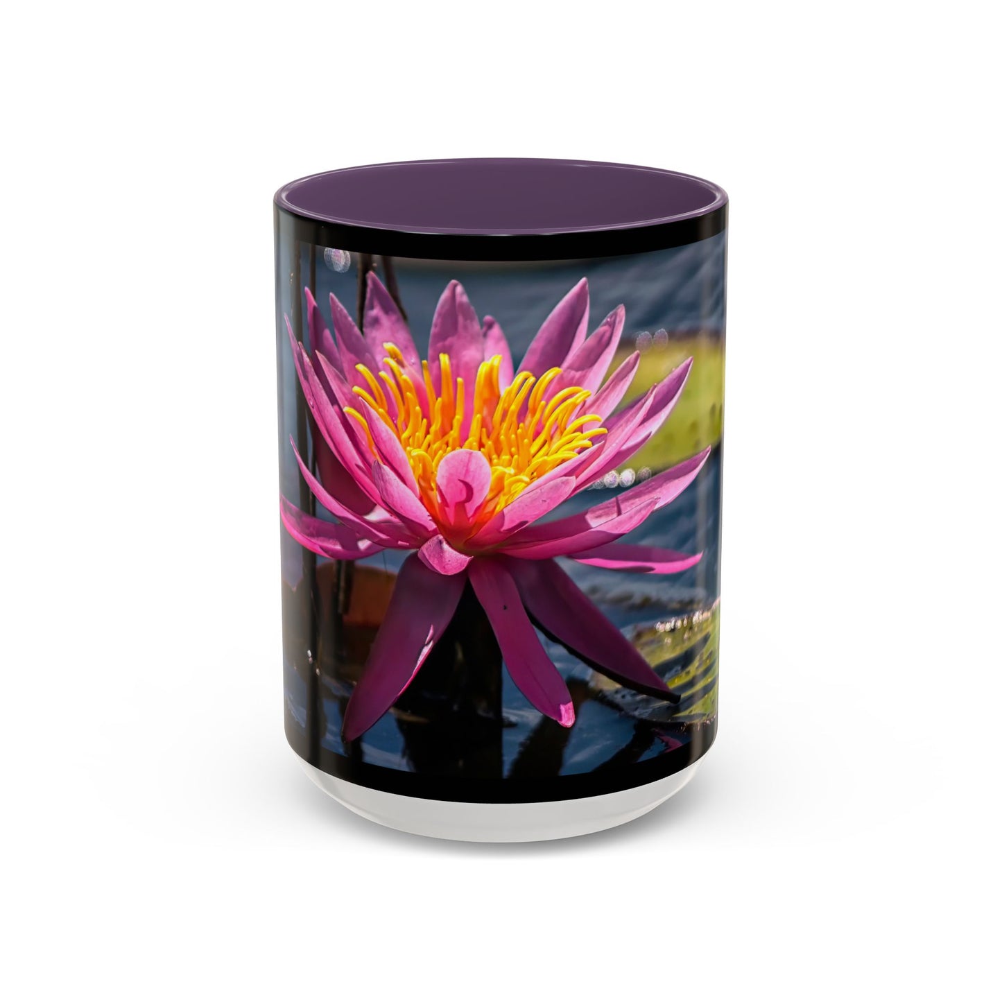 Water Lily - Variable color interior mug