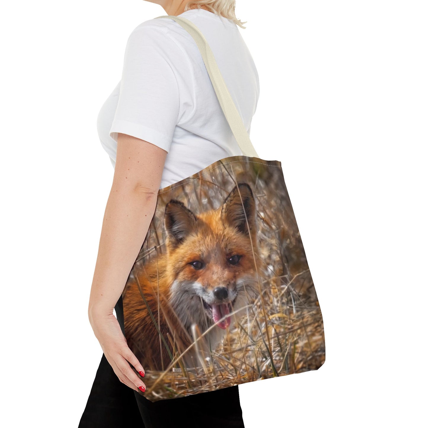 Wild Fox Tote Bag - Nature-Inspired Eco-Friendly Shopping Bag