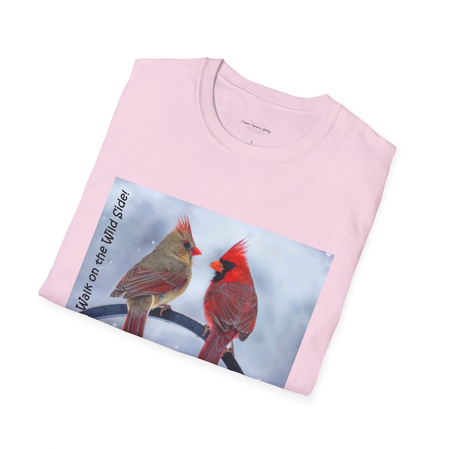 Cardinal Pair's "Snowy Chat" - T-shirt
