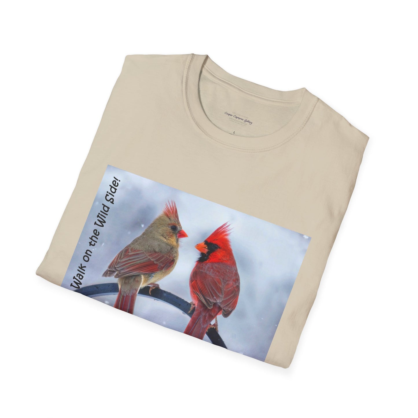 Cardinal Pair's "Snowy Chat" - T-shirt