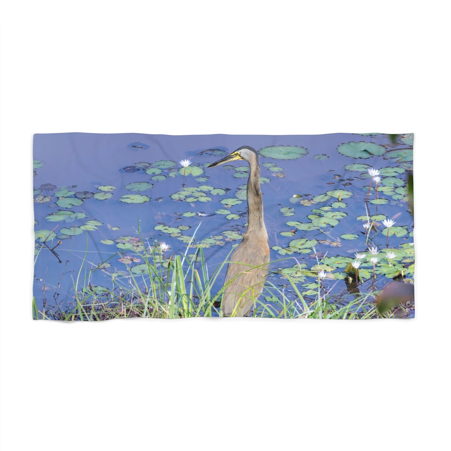 Heron Paradise Beach Towel