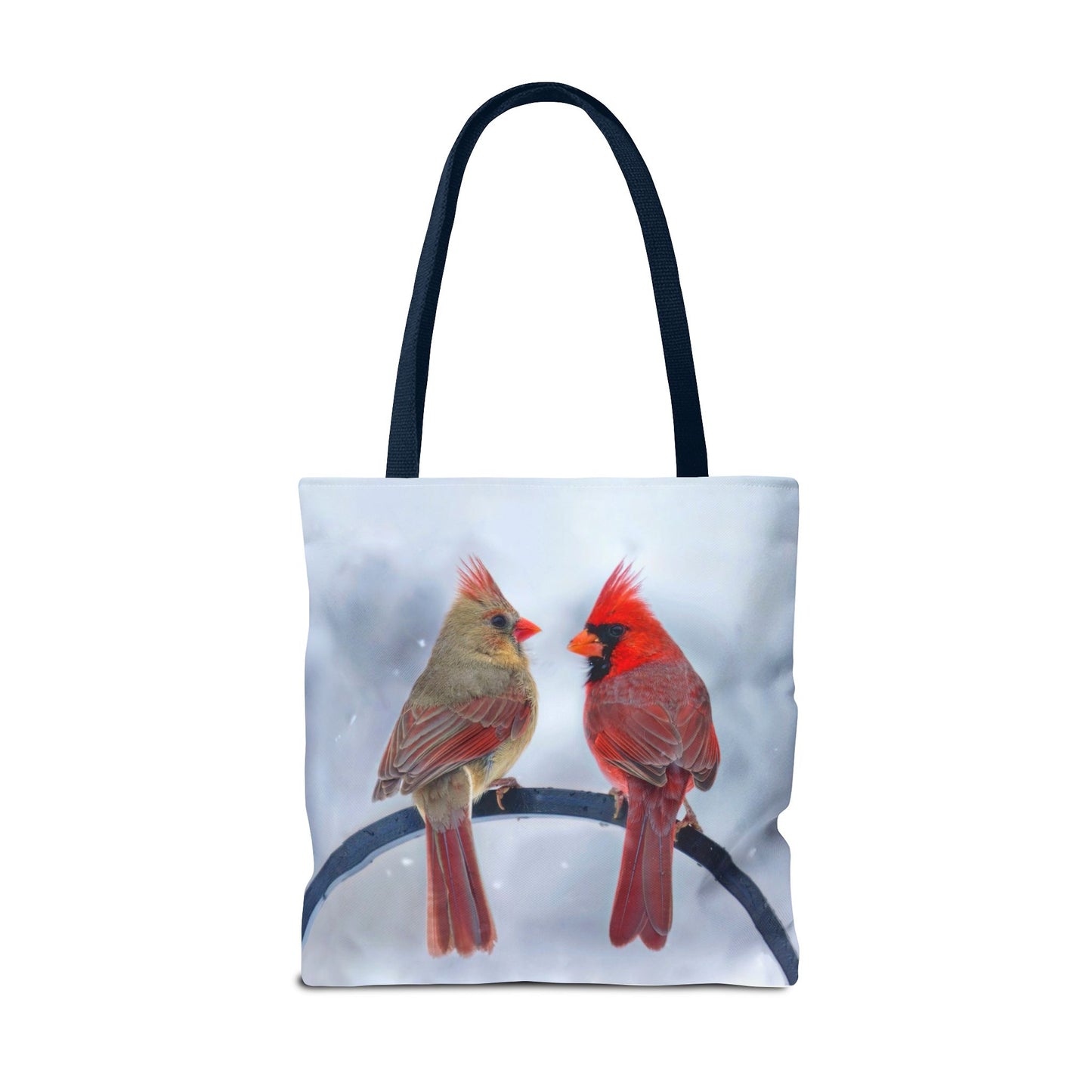 Cardinal Love Tote Bag - Nature-Inspired Eco-Friendly Carryall