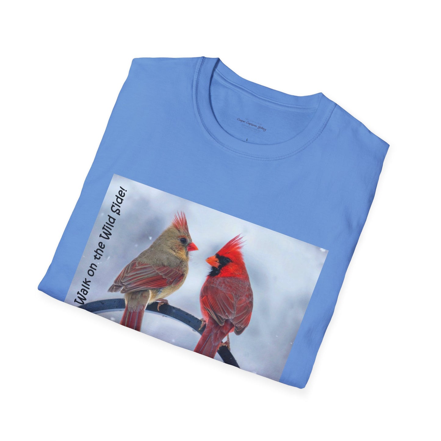 Cardinal Pair's "Snowy Chat" - T-shirt