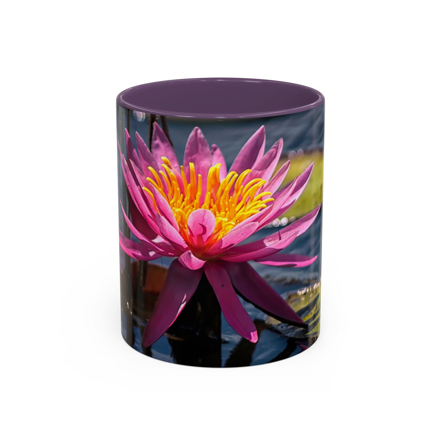 Water Lily - Variable color interior mug