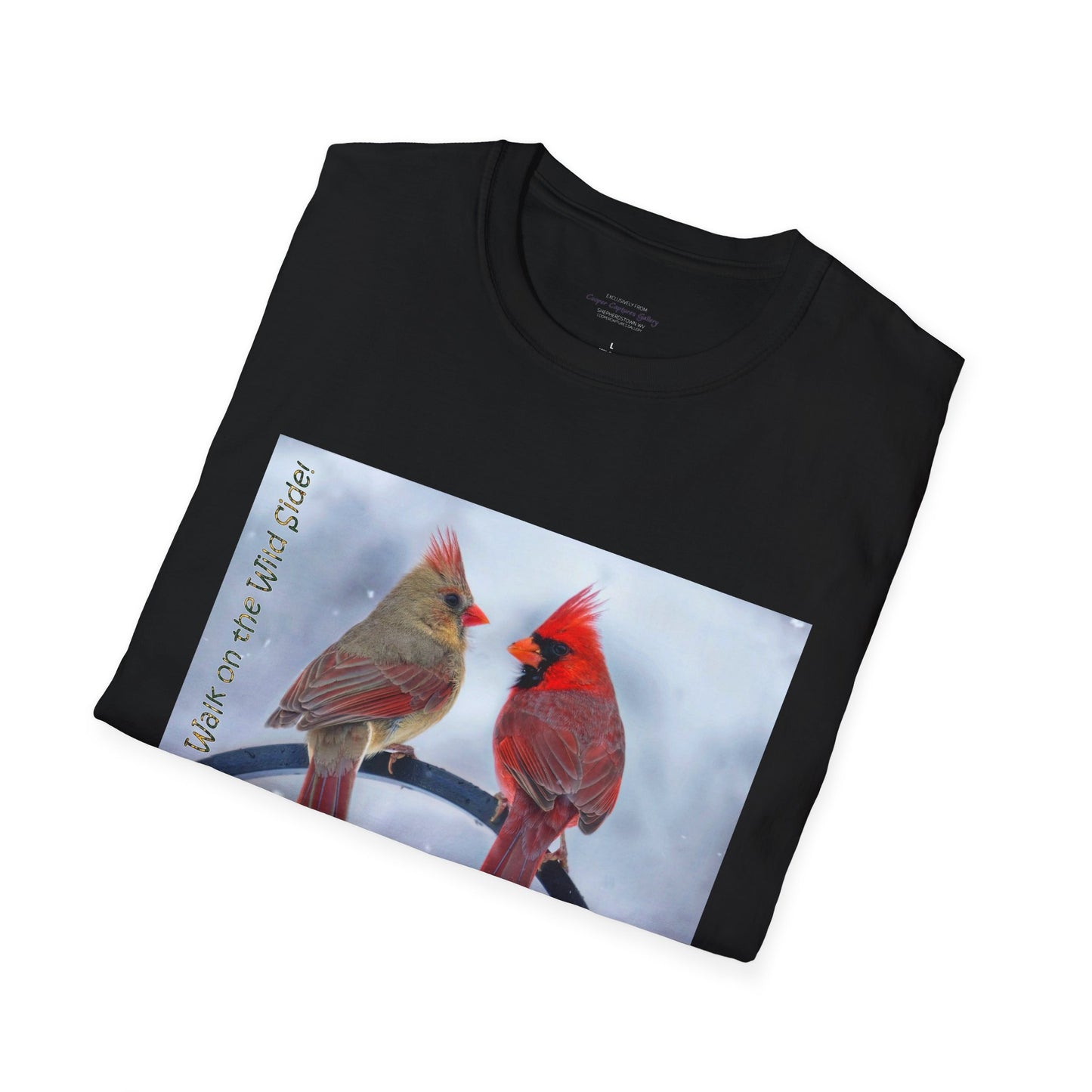 Cardinal Pair's "Snowy Chat" - T-shirt