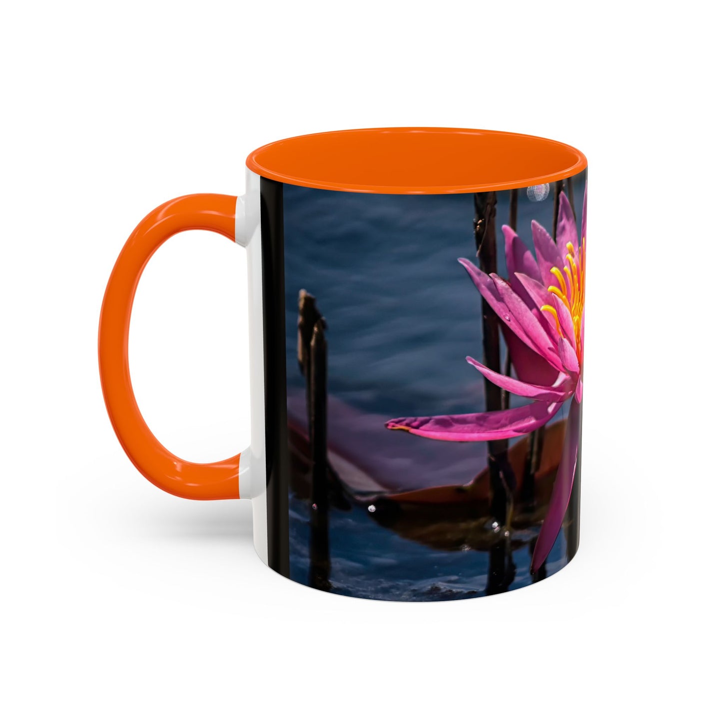 Water Lily - Variable color interior mug