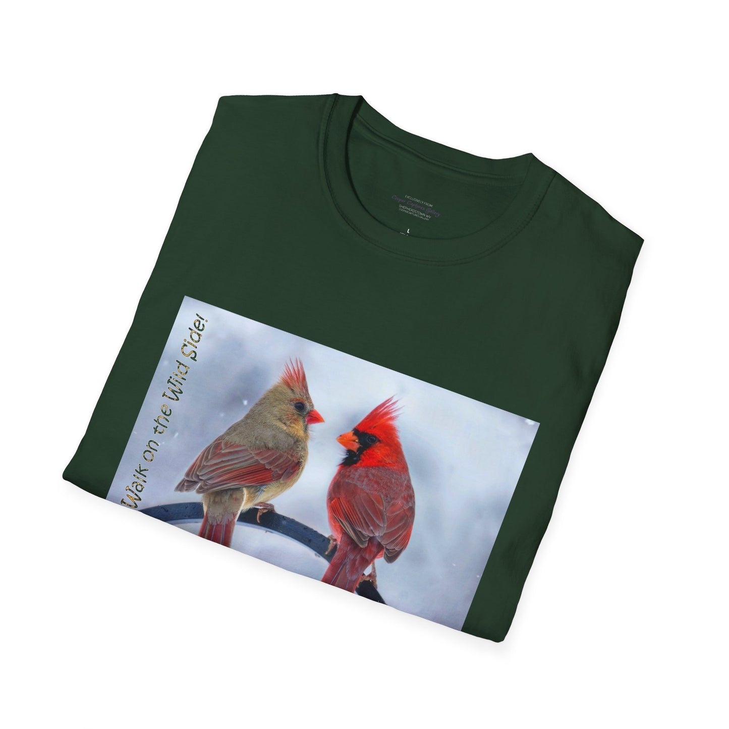 Cardinal Pair's "Snowy Chat" - T-shirt