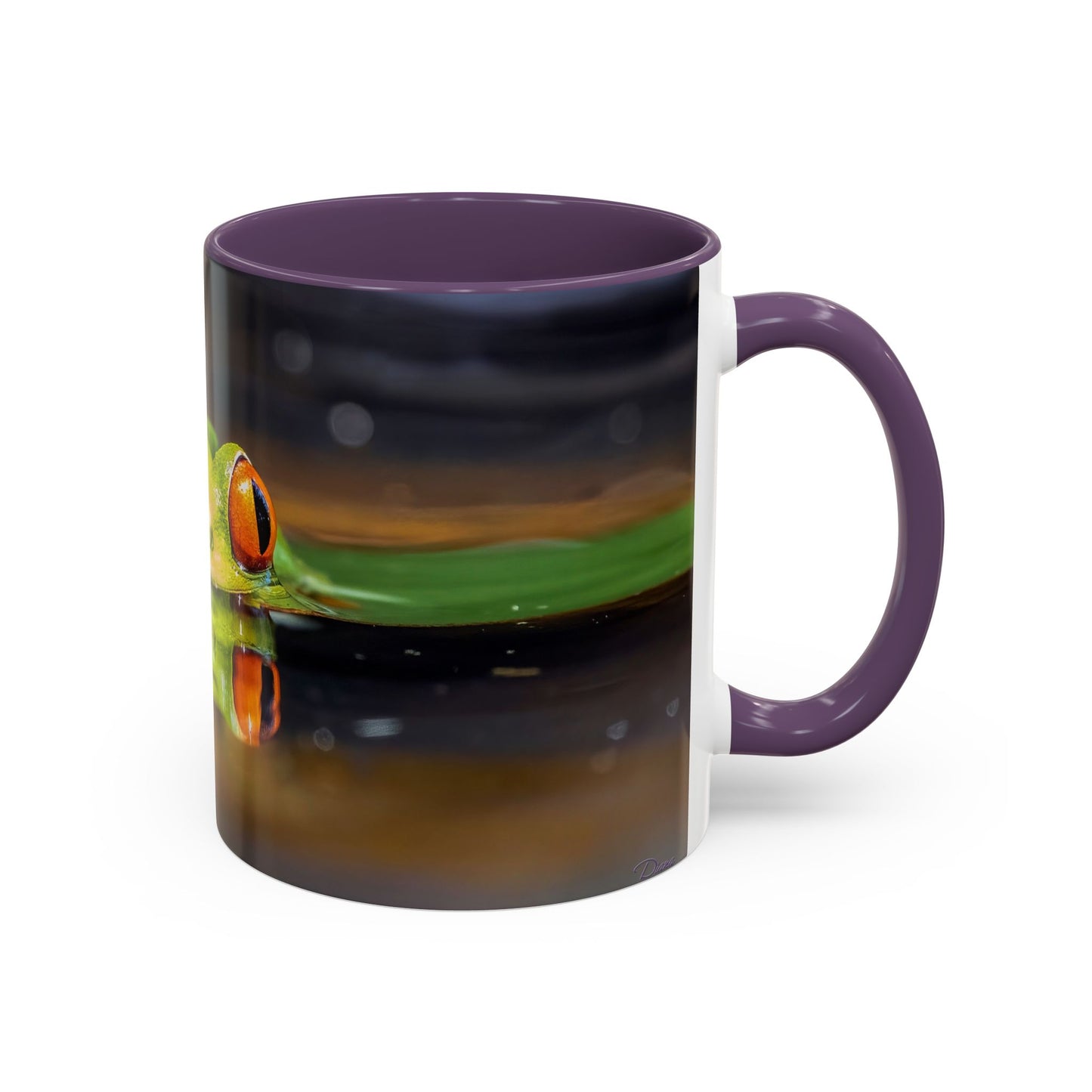 Red-Eyed Tree Frog - Variable color interior mug