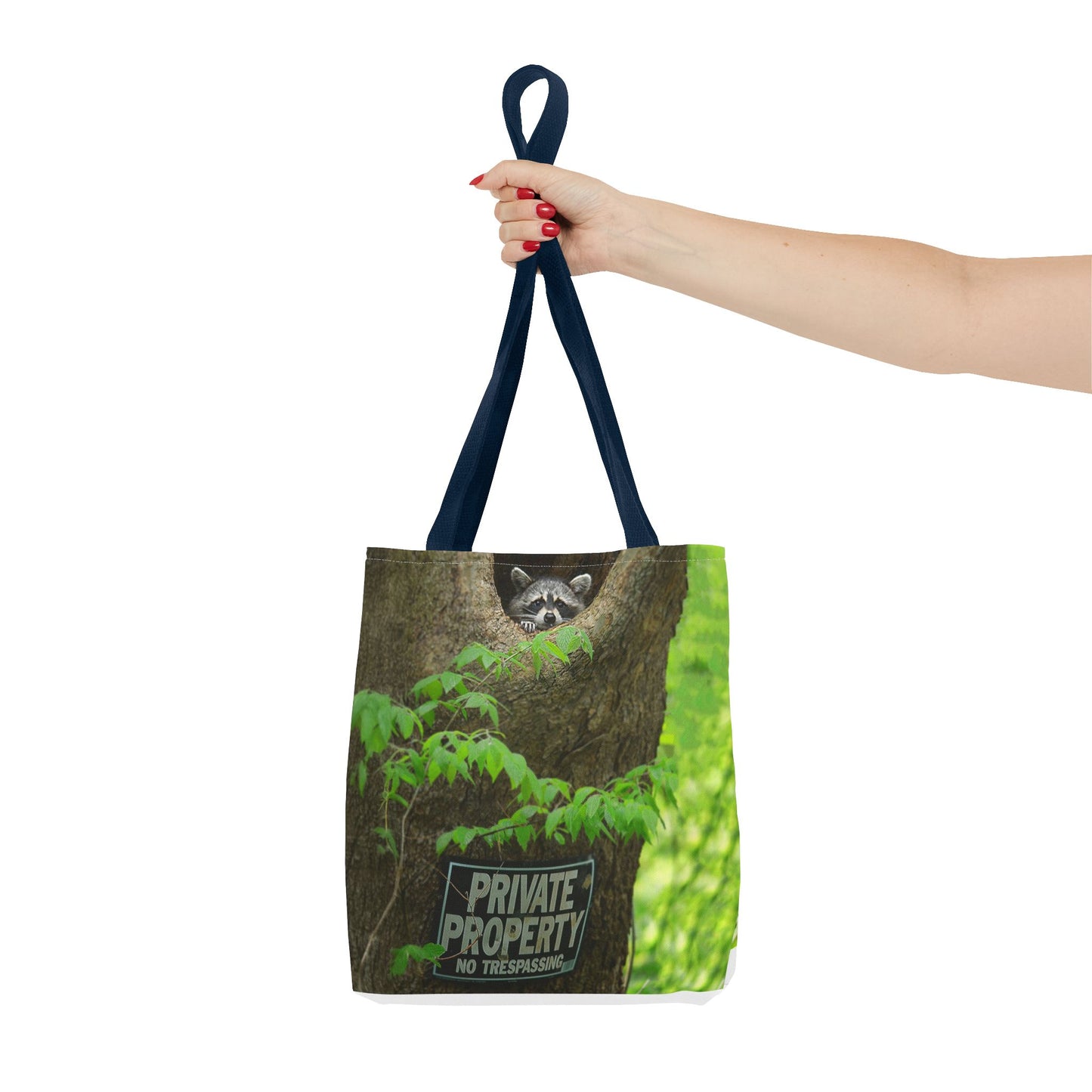 Whimsical Raccoon Tote Bag – Nature Lover’s Eco-Friendly Bag