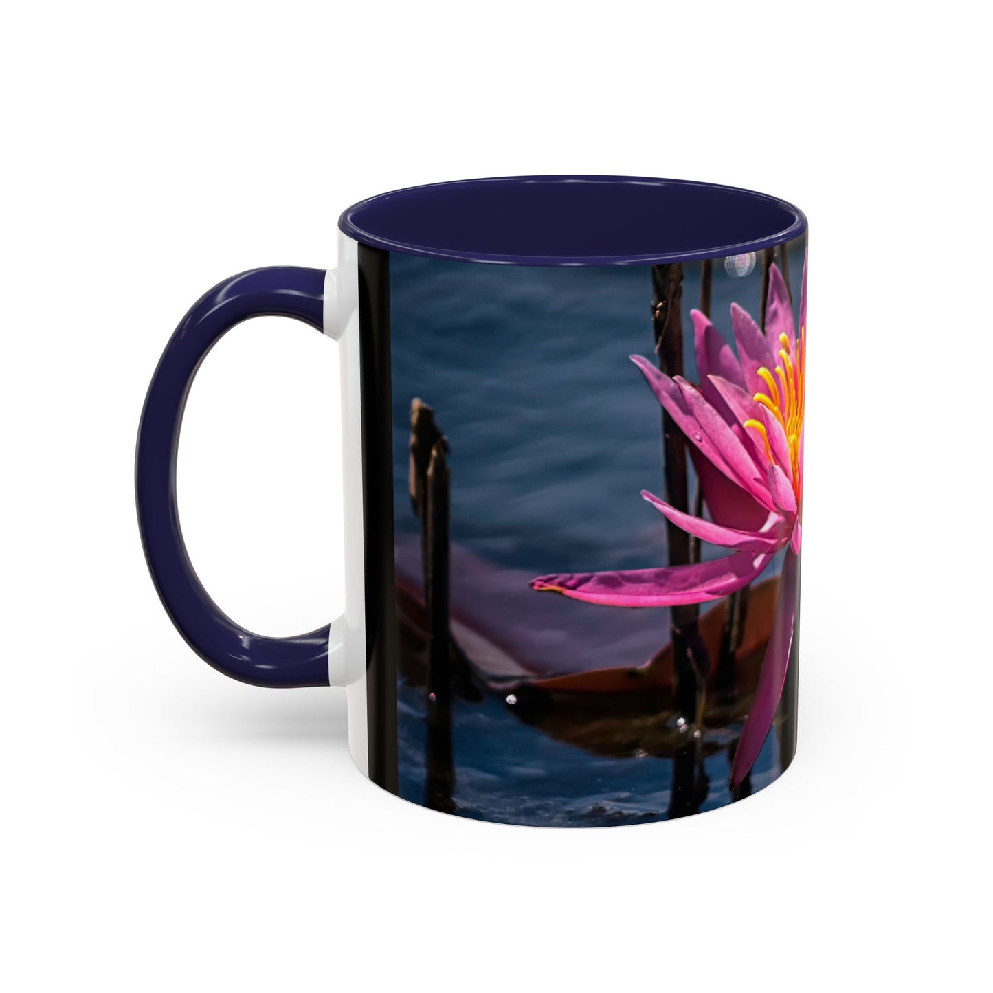 Water Lily - Variable color interior mug