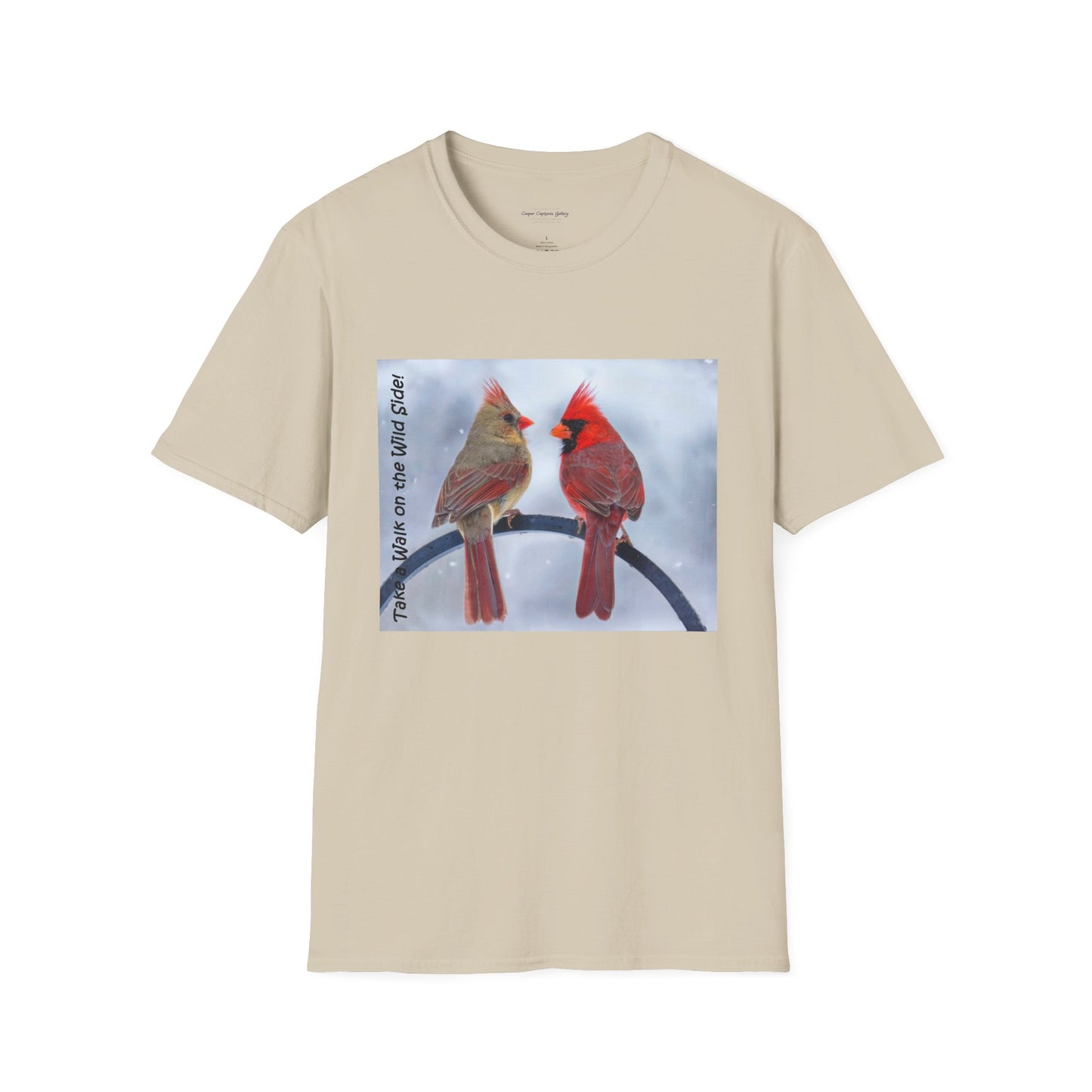 Cardinal Pair's "Snowy Chat" - T-shirt