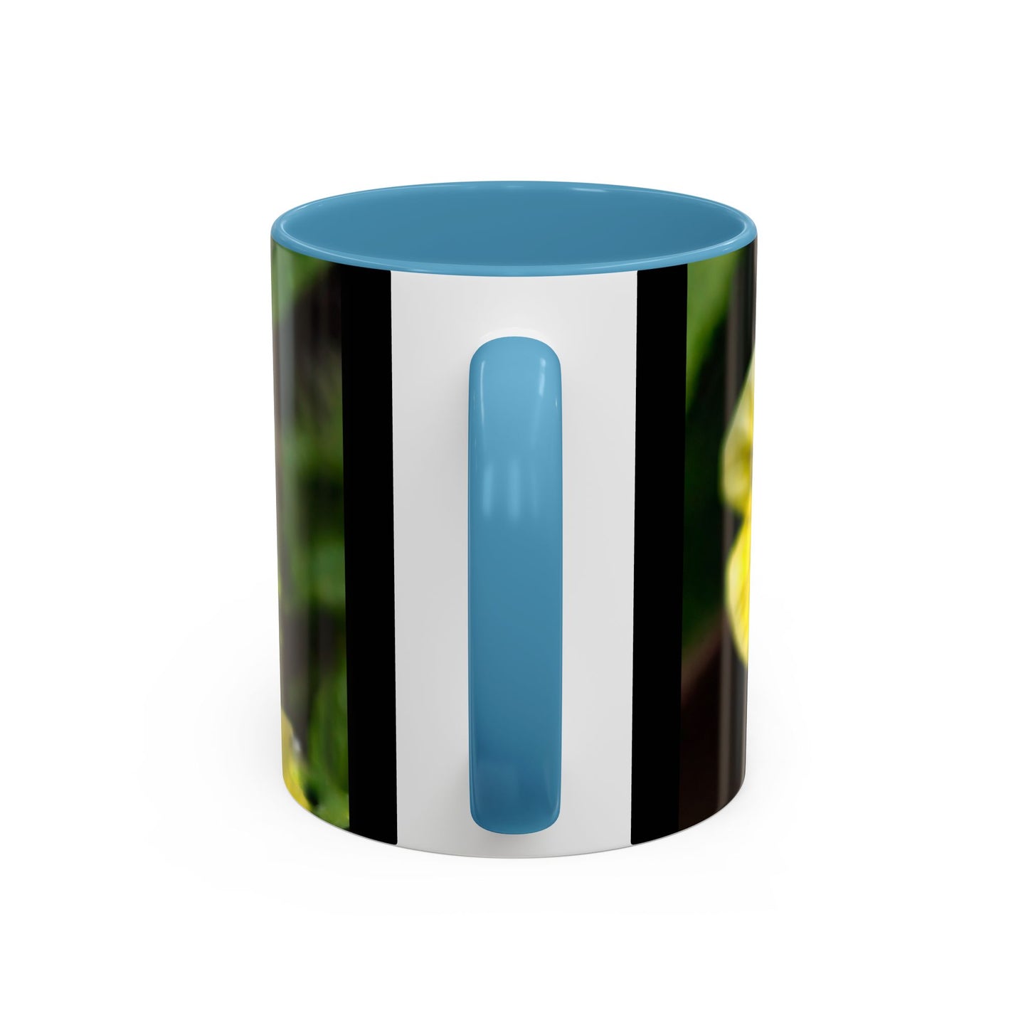 Pansies - Variable color interior mug
