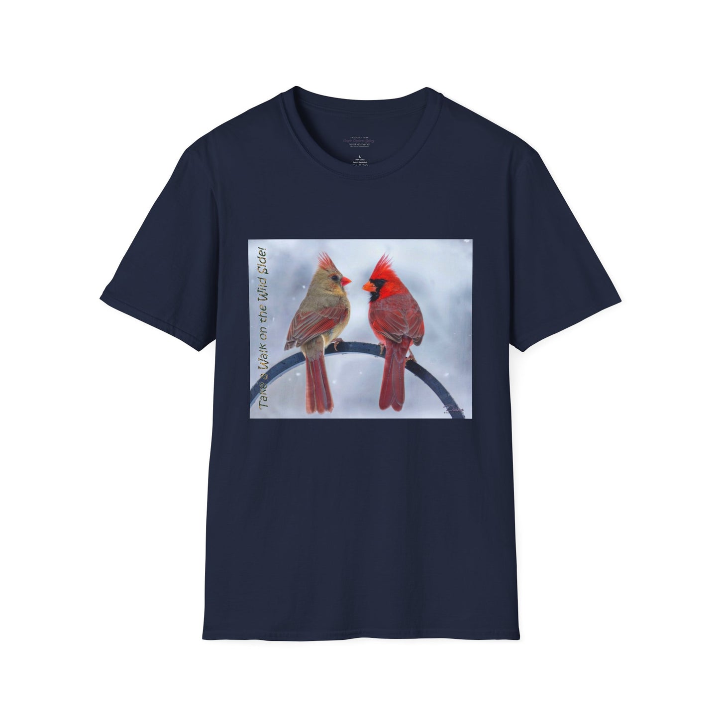 Cardinal Pair's "Snowy Chat" - T-shirt