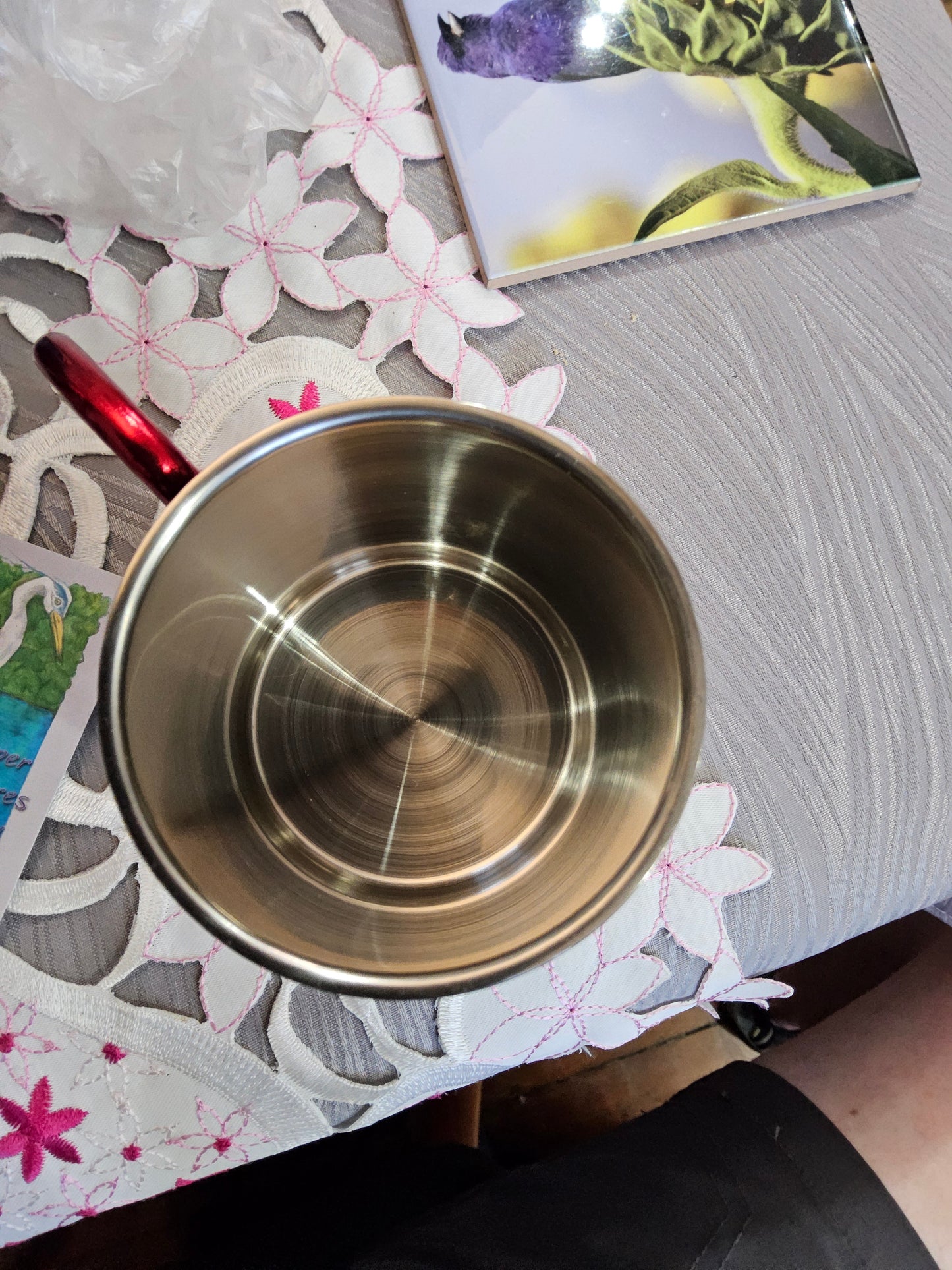 Aluminum Cardinal mug
