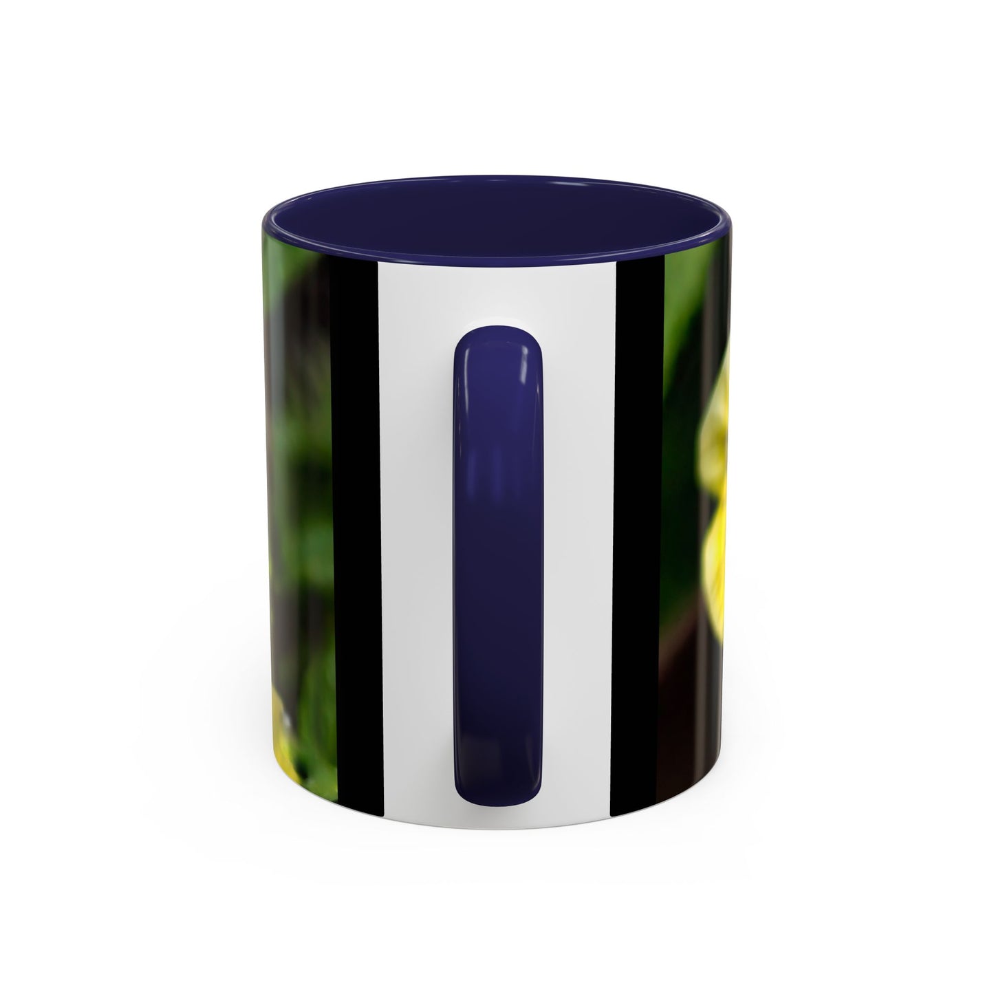 Pansies - Variable color interior mug