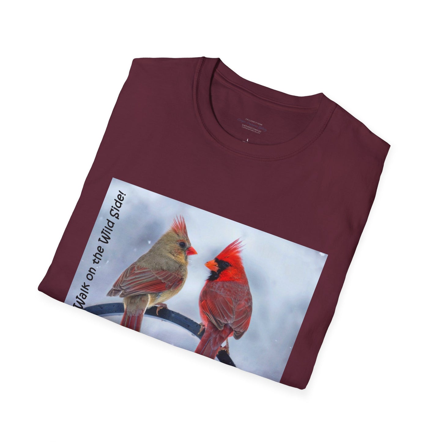 Cardinal Pair's "Snowy Chat" - T-shirt
