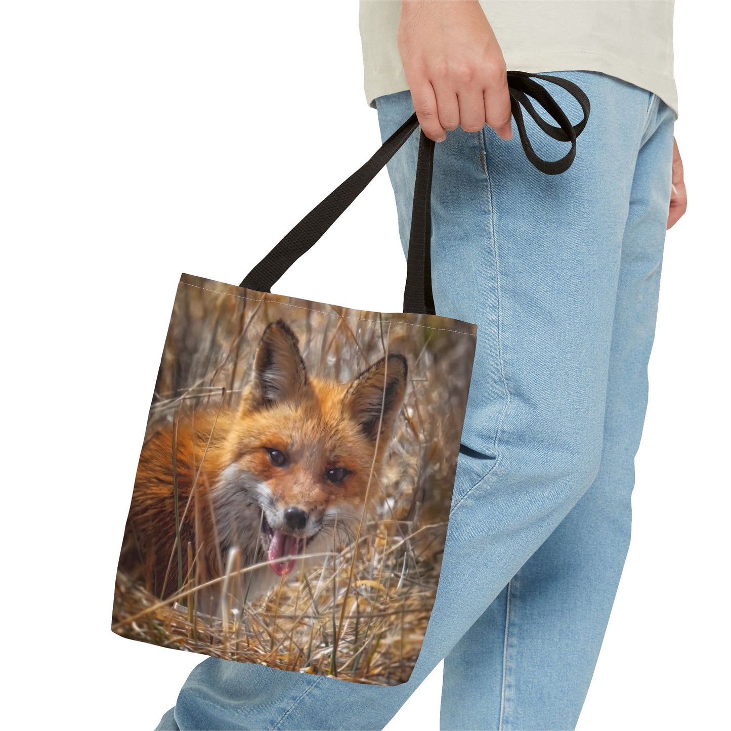 Wild Fox Tote Bag - Nature-Inspired Eco-Friendly Shopping Bag